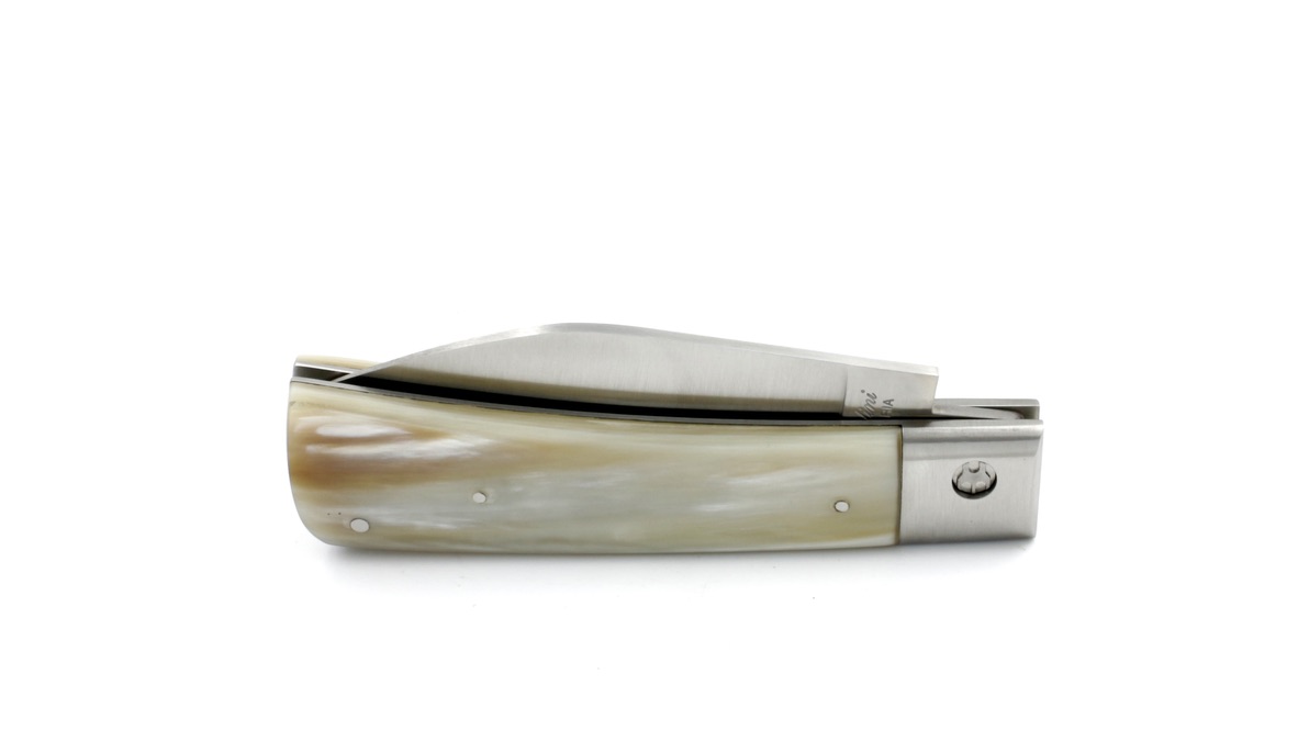 Saladini knife MUGELLANO horn tip mat