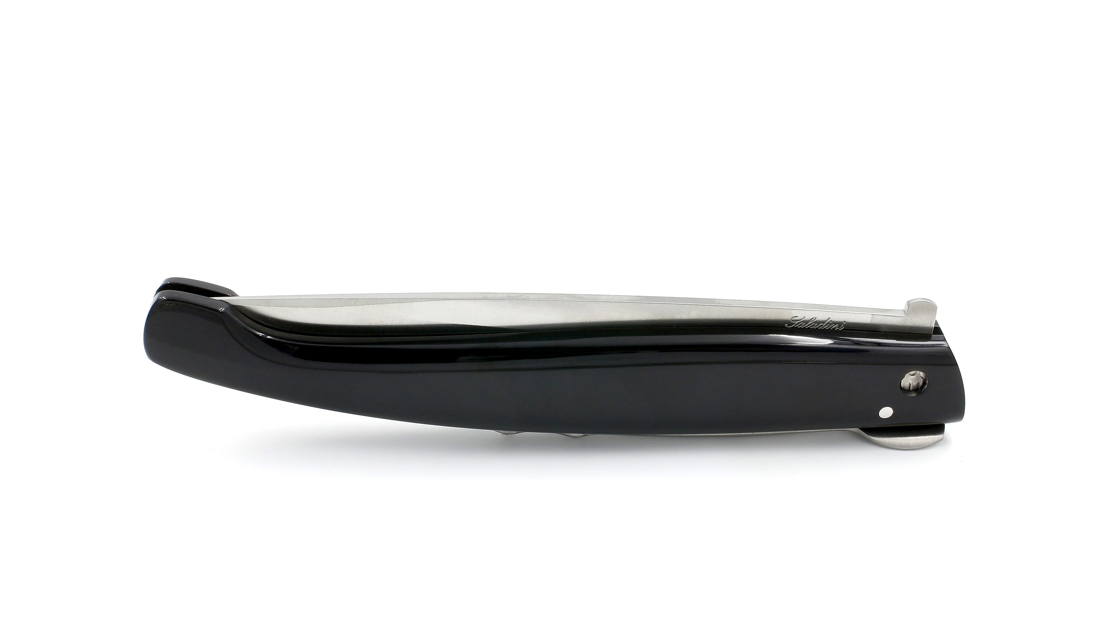 Saladini knife SARACCA romagnola 31 buffalo horn