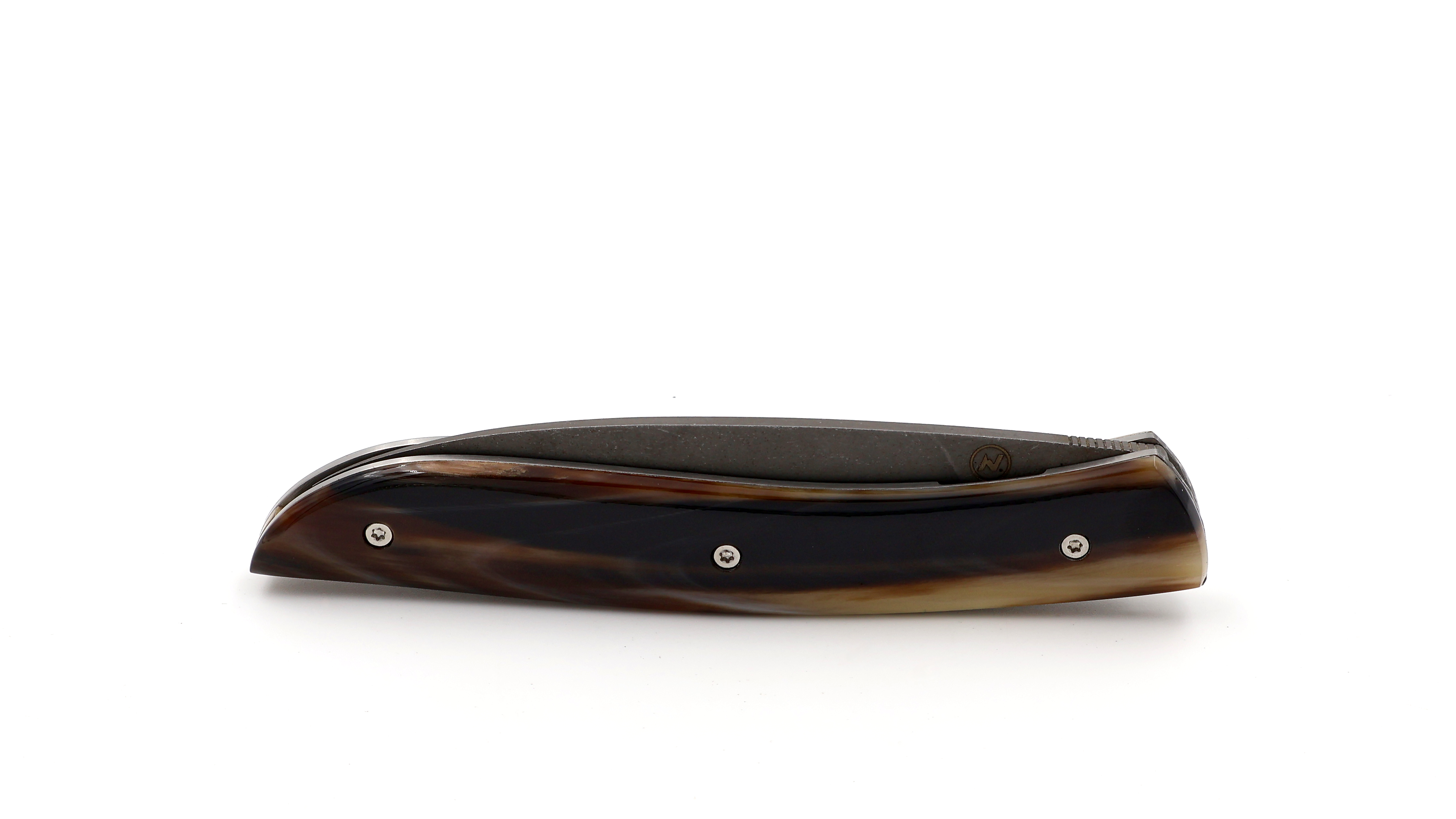 Atelier NÉVÉ Tim Bernard zebu horn tip stonewashed blade