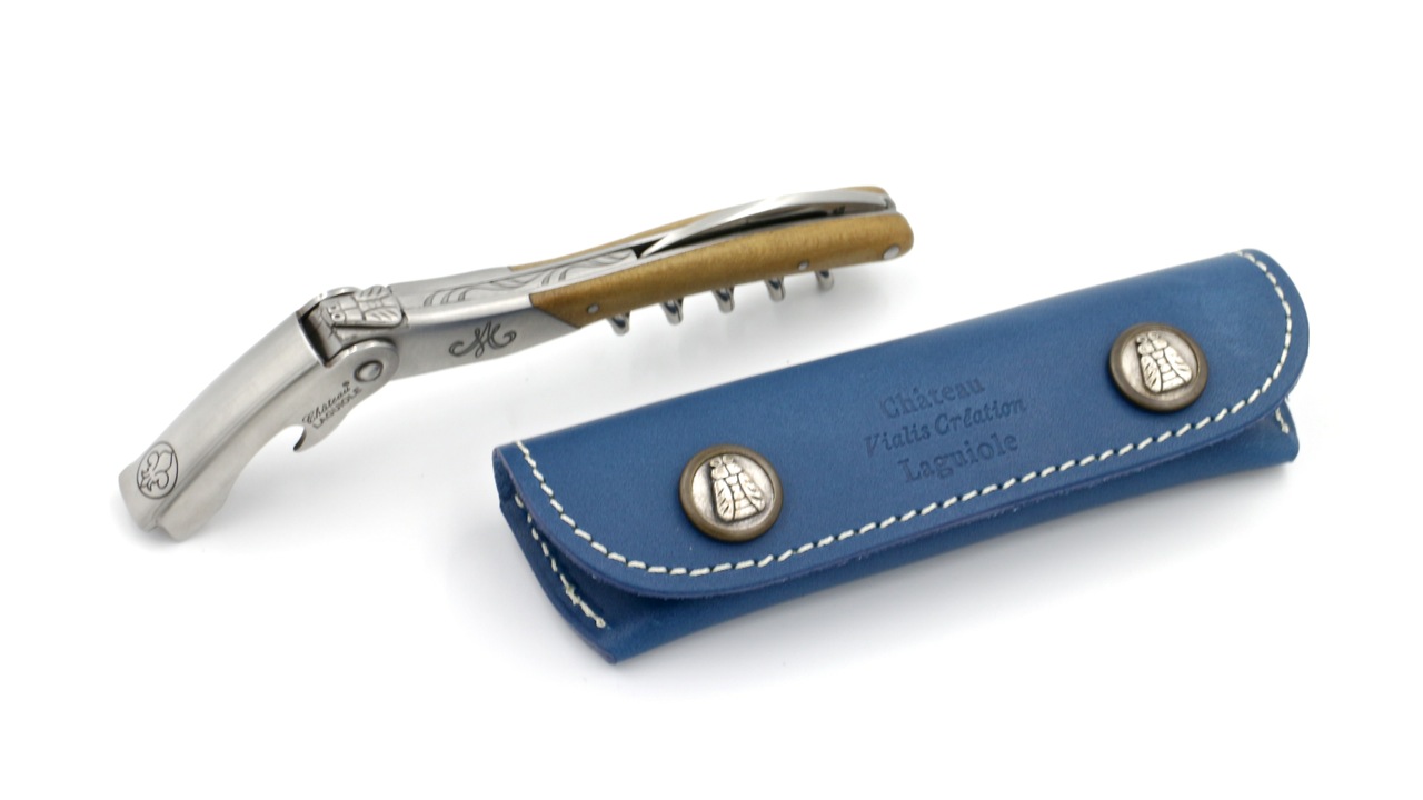 CLVE3030-2 Château Laguiole wine opener GRAND CRU VERSAILLES tulip tree
