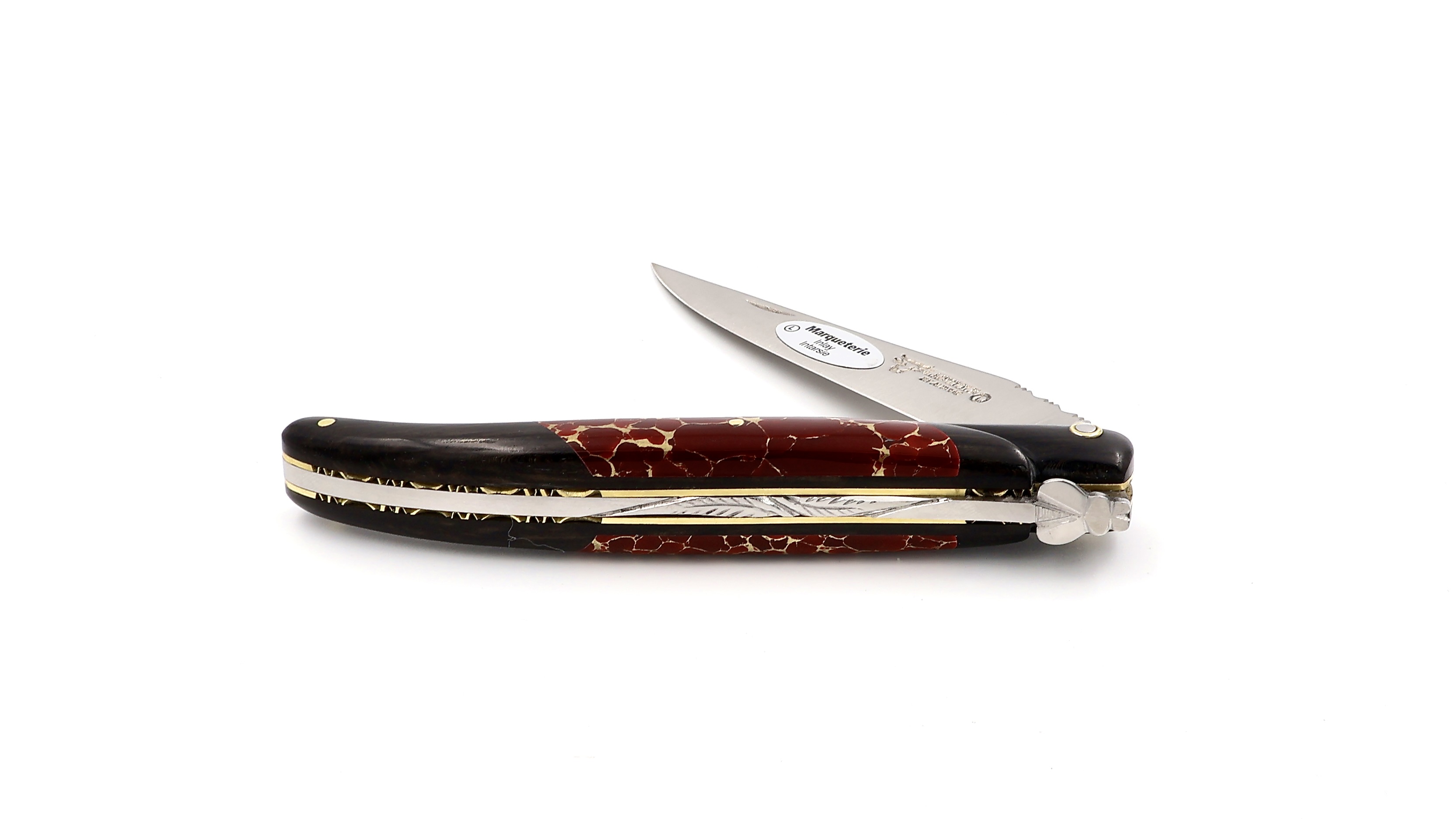 Laguiole en Aubrac JASPIS Ebenholz 12 cm  