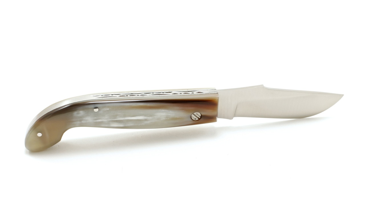 Saladini knife SENESE horn tip