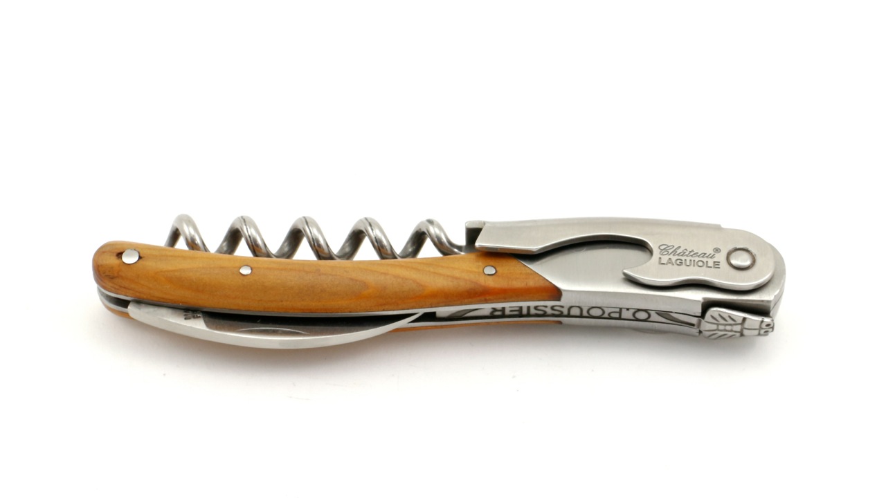 Château Laguiole wine opener GRAND CRU OLIVIER POUSSIER