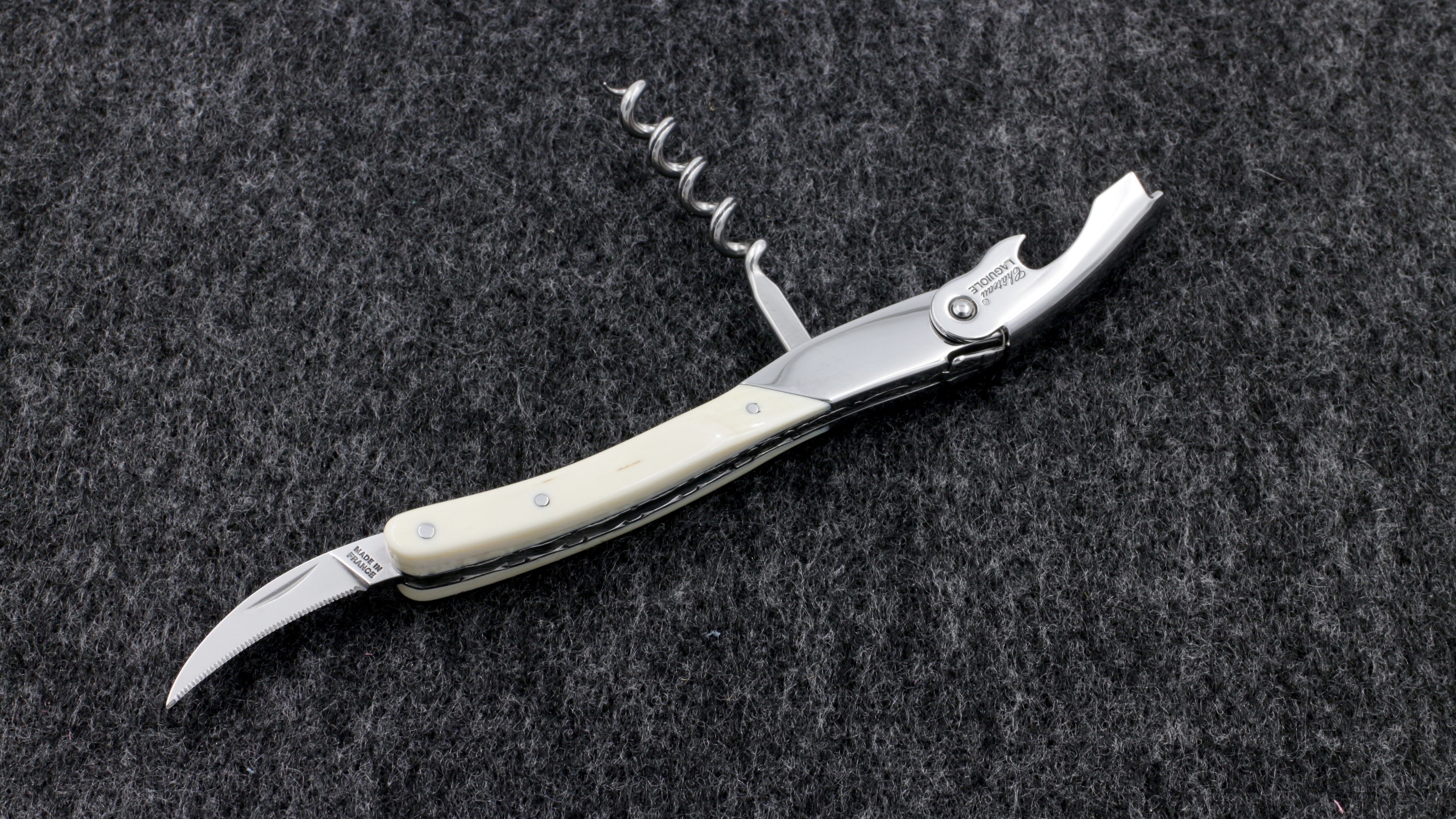 Château Laguiole wine opener exclusive edition mammoth ivory 