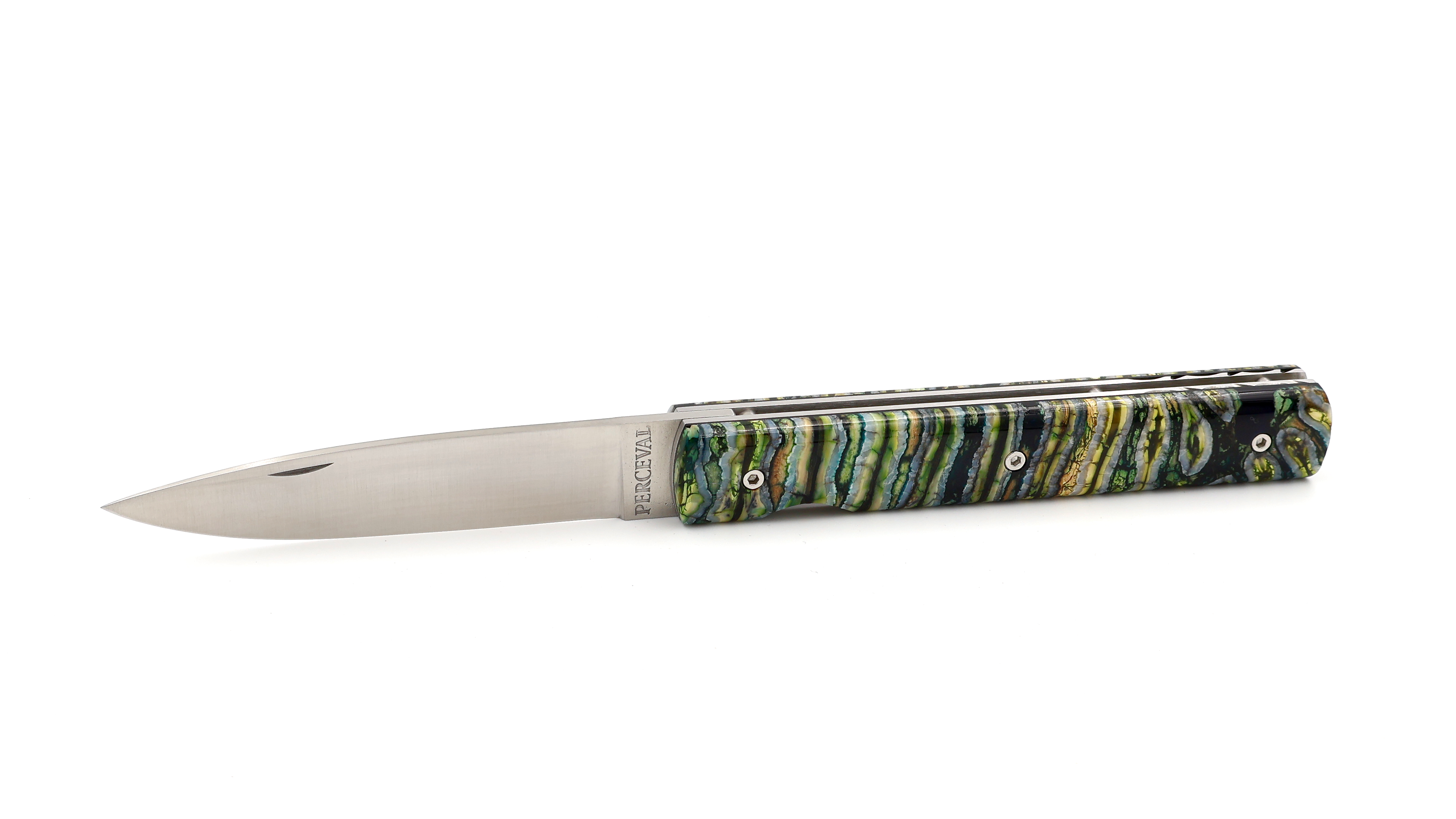 PERCEVAL Le Francais with guillochage mammoth tusk green