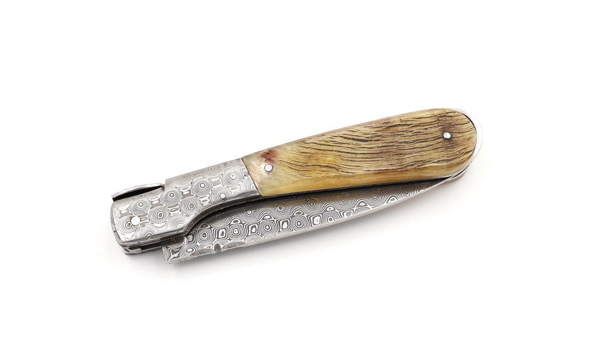 Fontenille Pataud SPERONE Damast Widderhorn Damastbacken 12 cm 