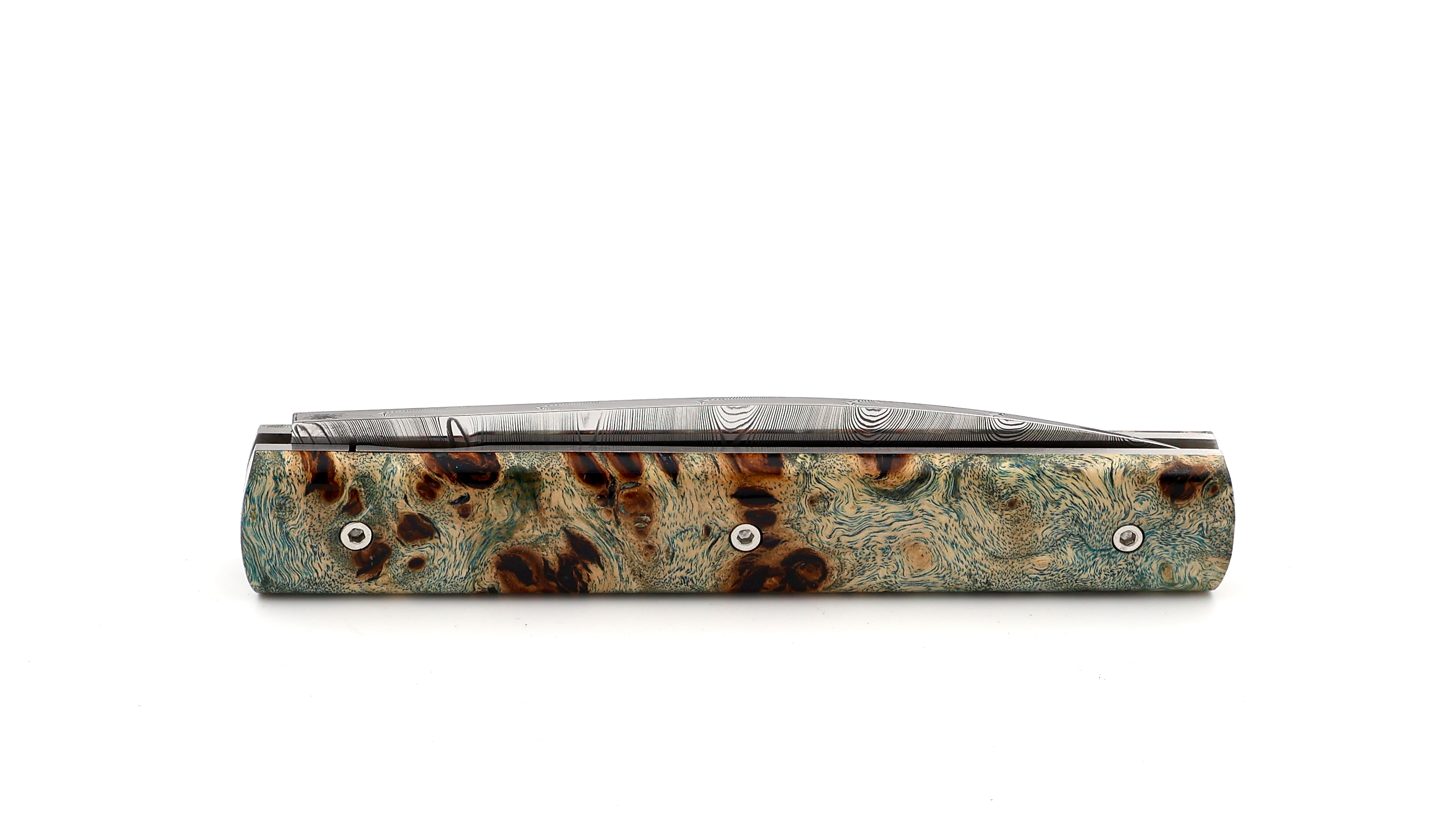 PERCEVAL Le Francais special edition damascus poplar burlwood