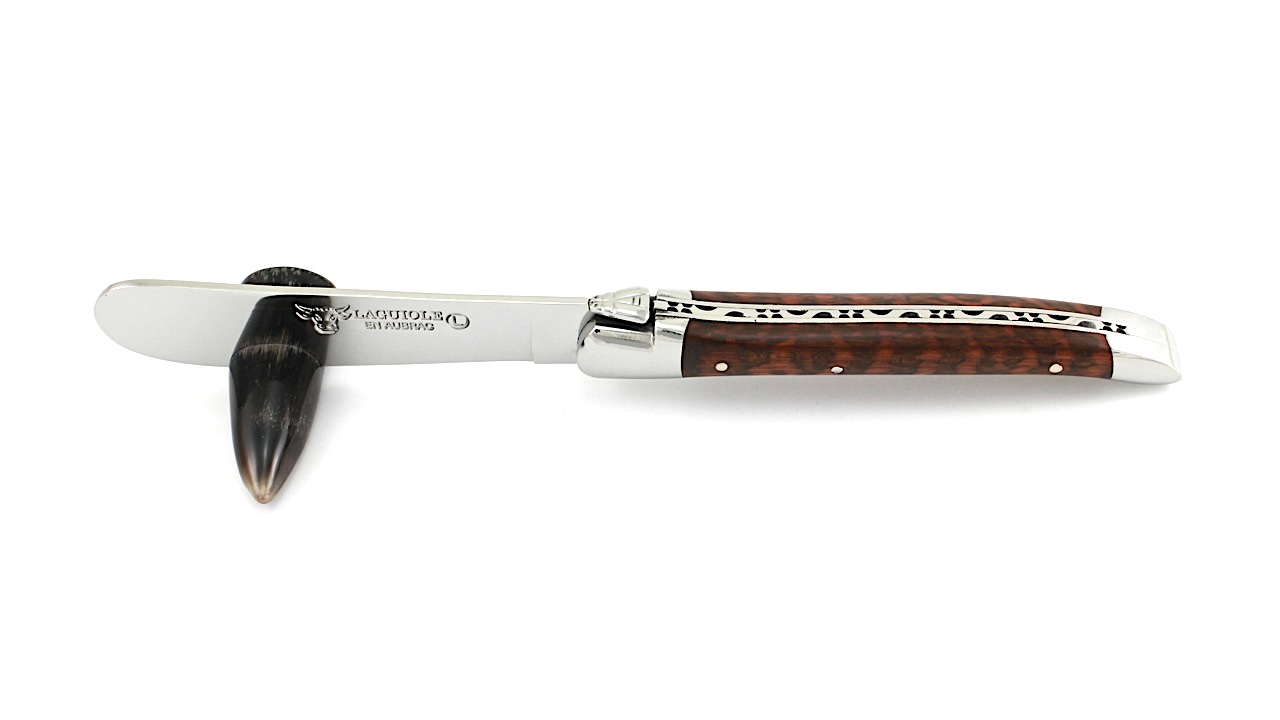 Laguiole en Aubrac butter knife Snakewood
