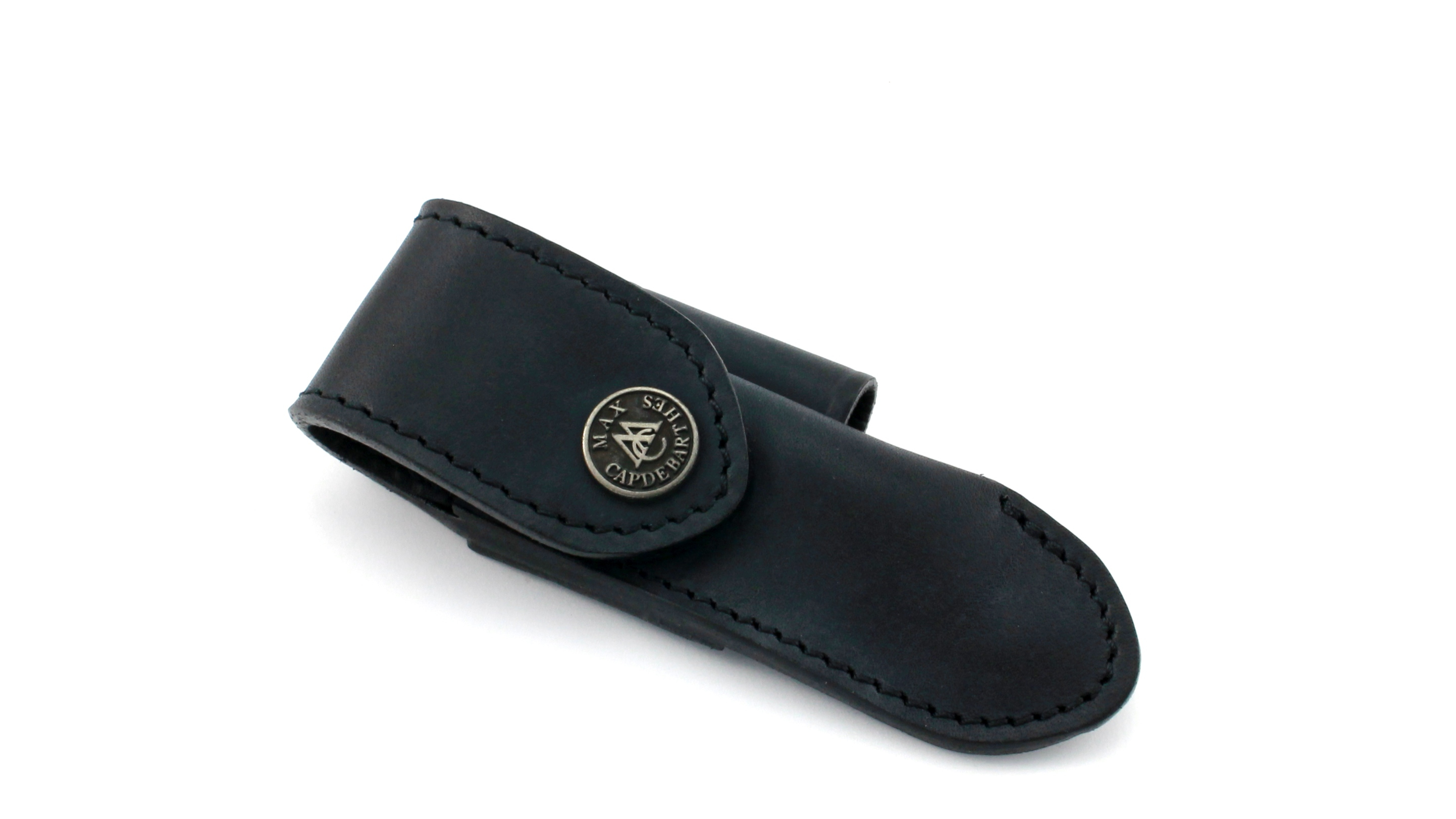 Laguiole-Tradition-9-10cm-noir Laguiole Tradition Gürteletui Max Capdabarthes