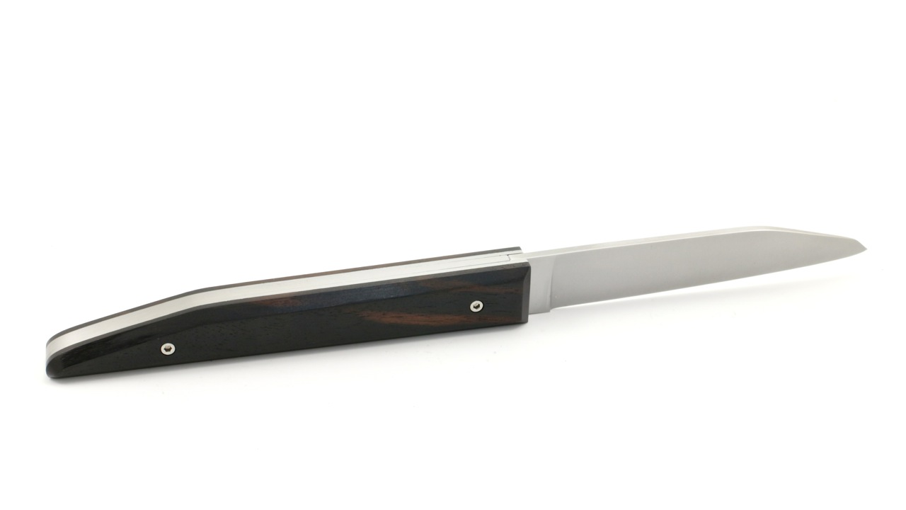 Charles Canon Taschenmesser 12 cm Makassar Ebenholz