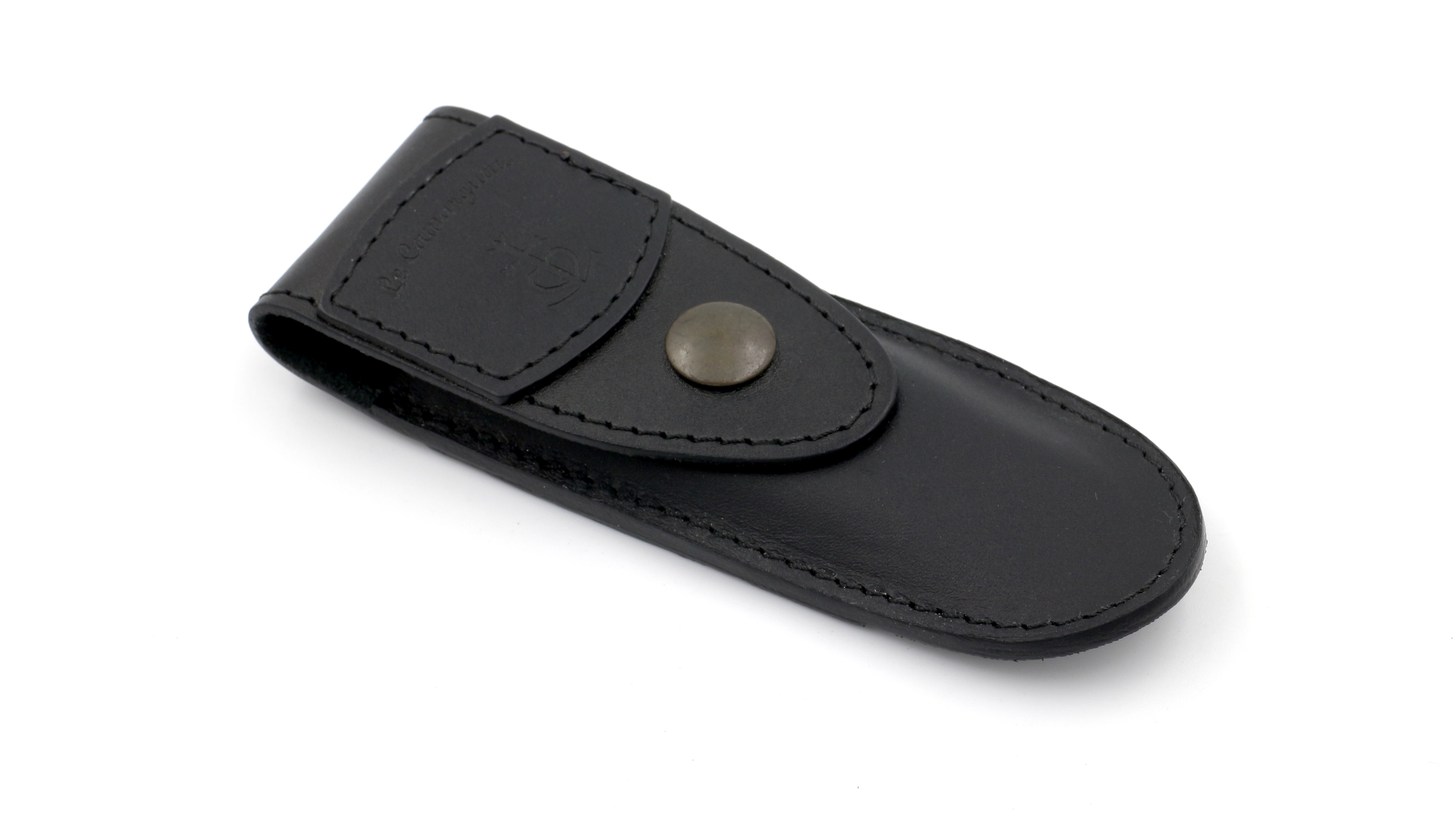 Gürtel-Etui aus weichem Leder Le Camarguais mit Prägung