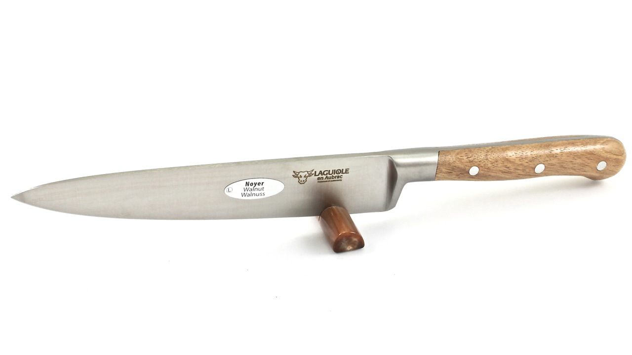 Kochmesser-15-Nussbaum Laguiole en Aubrac Officemesser 15 cm Nussbaum