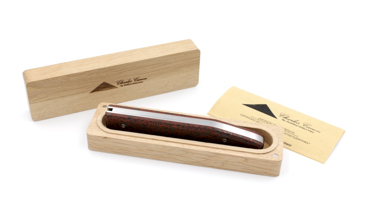 Charles Canon Le TERRIL rough coal red