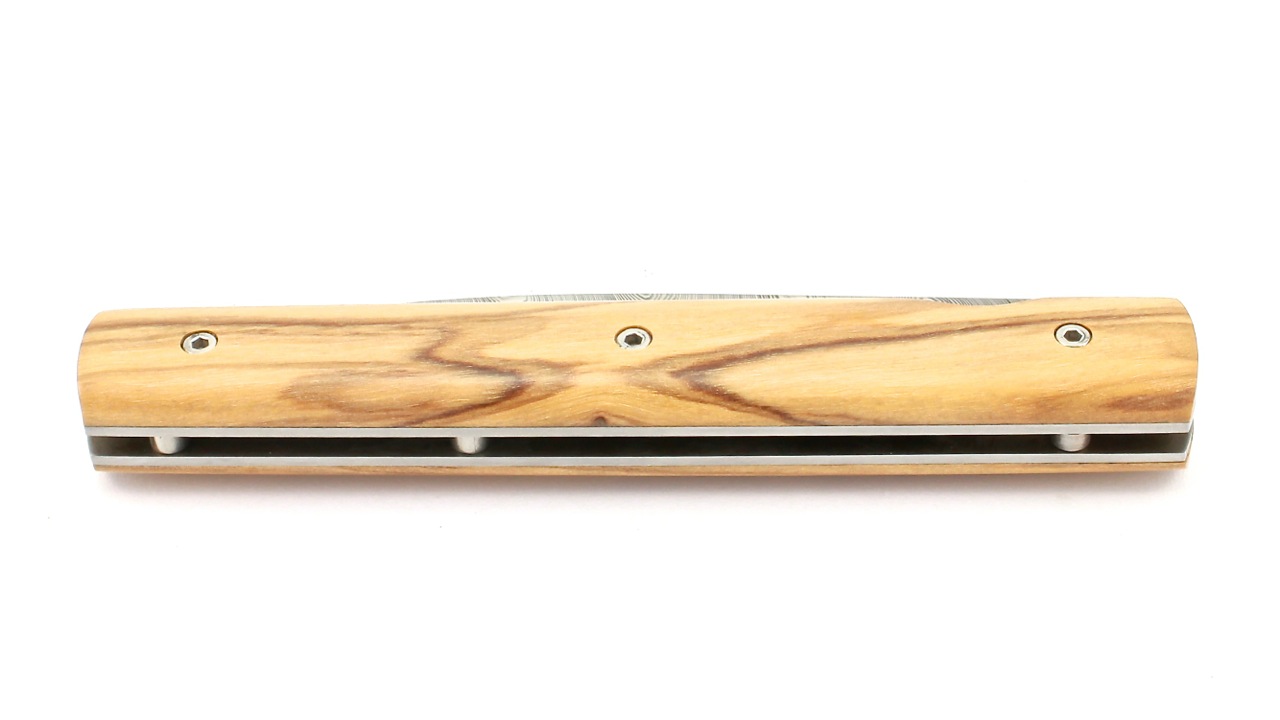 PERCEVAL Le Francais damascus Olive wood