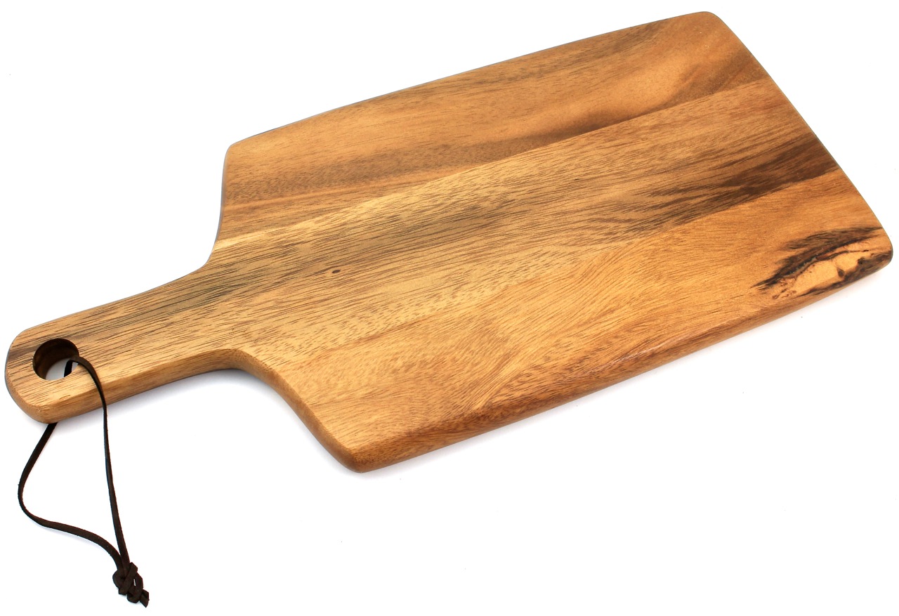 Brett-Akazie-3 Laguiole en Aubrac großes Schneidebrett Akazienholz 44 x 22 x 2 cm