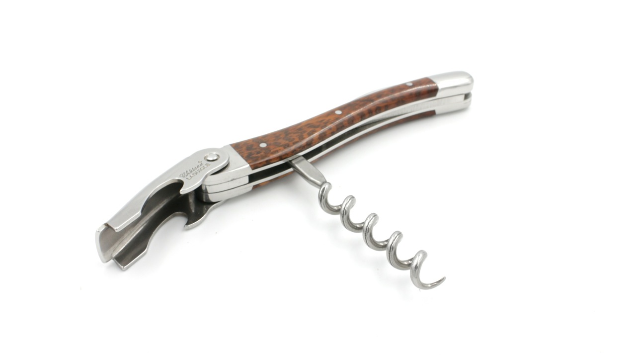 CLCL3001-3 Château Laguiole wine opener CLASSIC snake wood