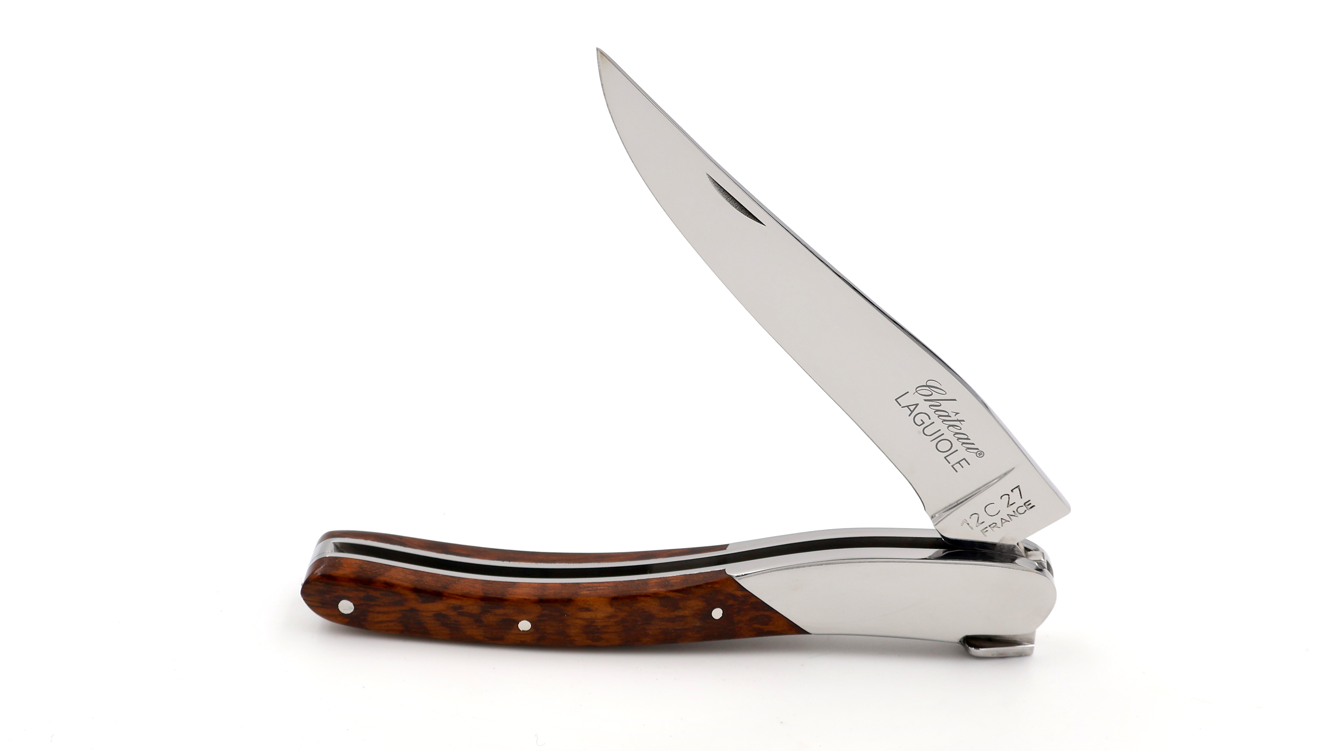 Château Laguiole Laguiole knife snake wood
