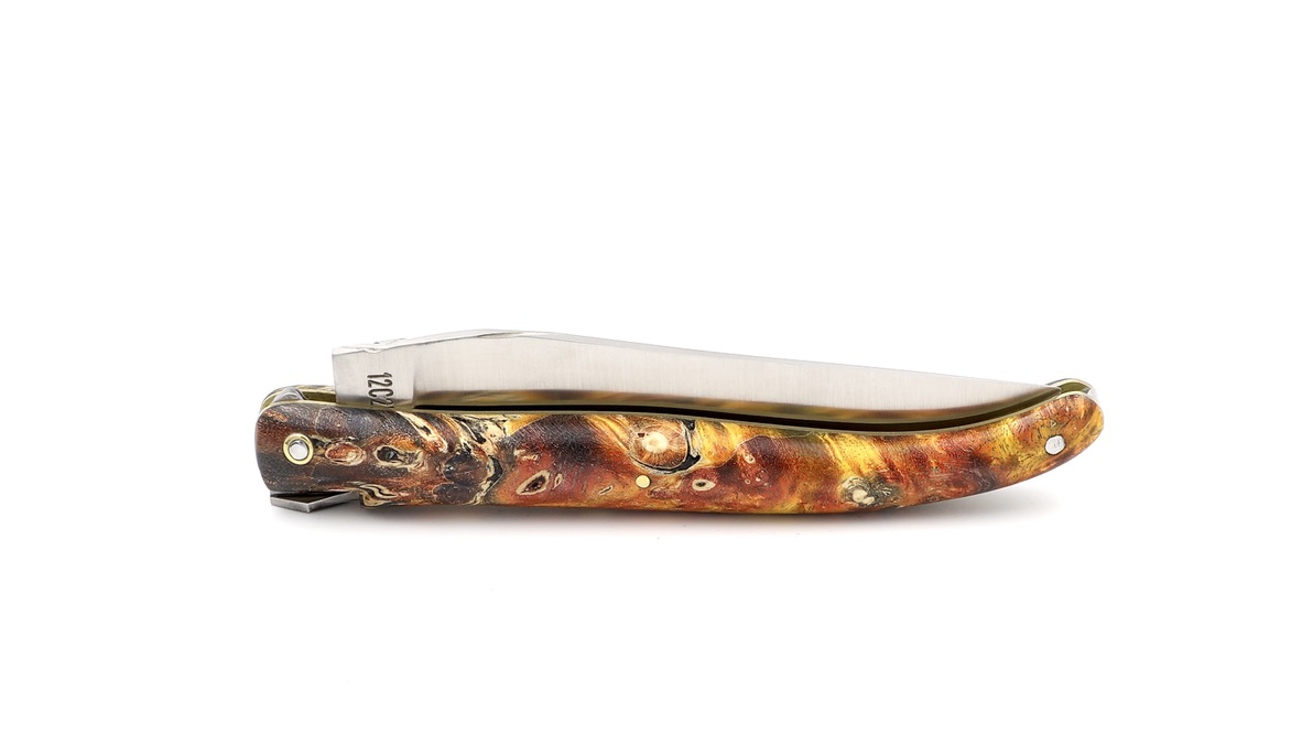 Laguiole en Aubrac Biene WELTRAUM Holunder Wurzelholz 12 cm   