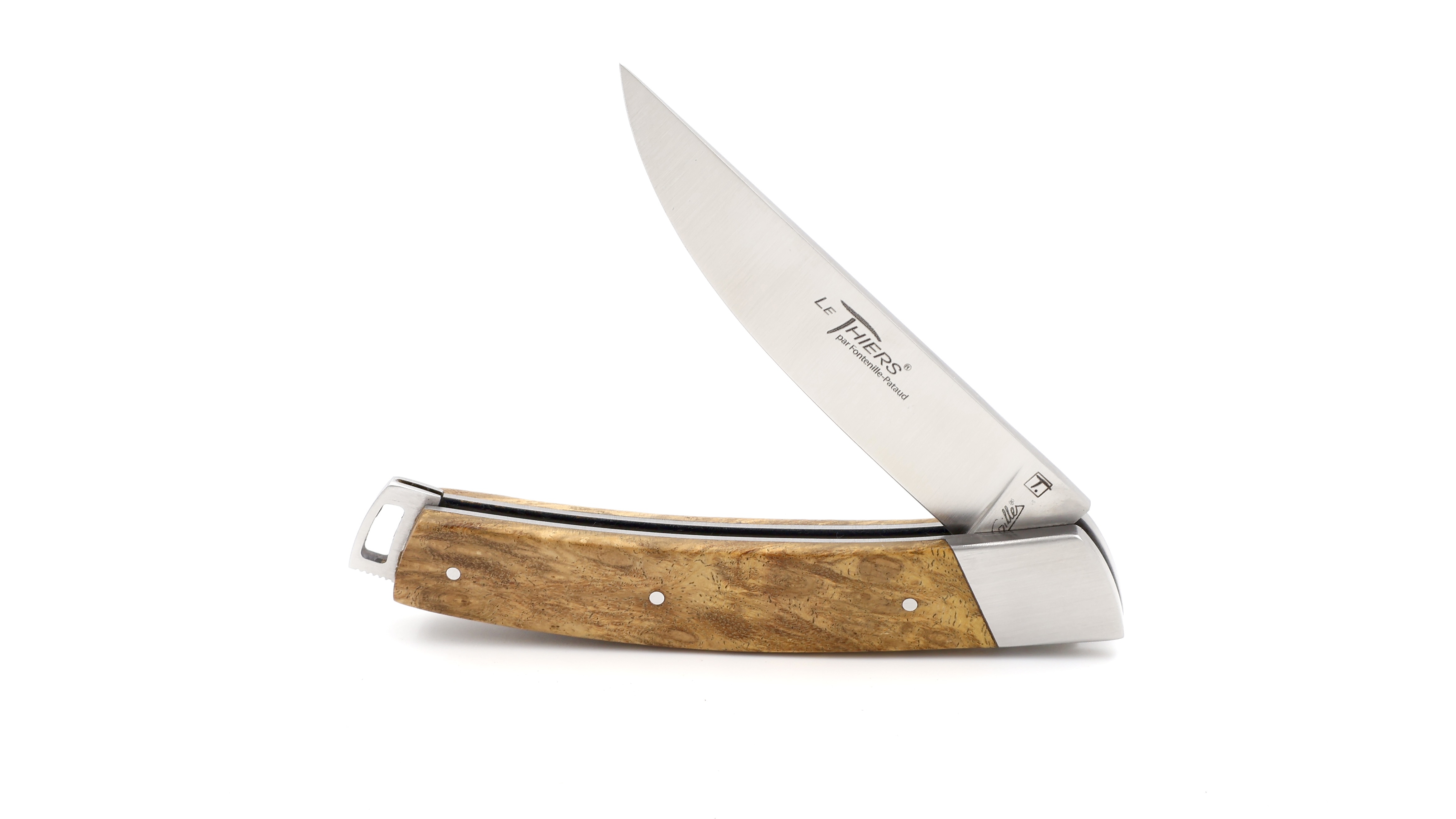Fontenille Pataud Le Thiers® Nature 11,5 cm stabilized gold amboina burlwood