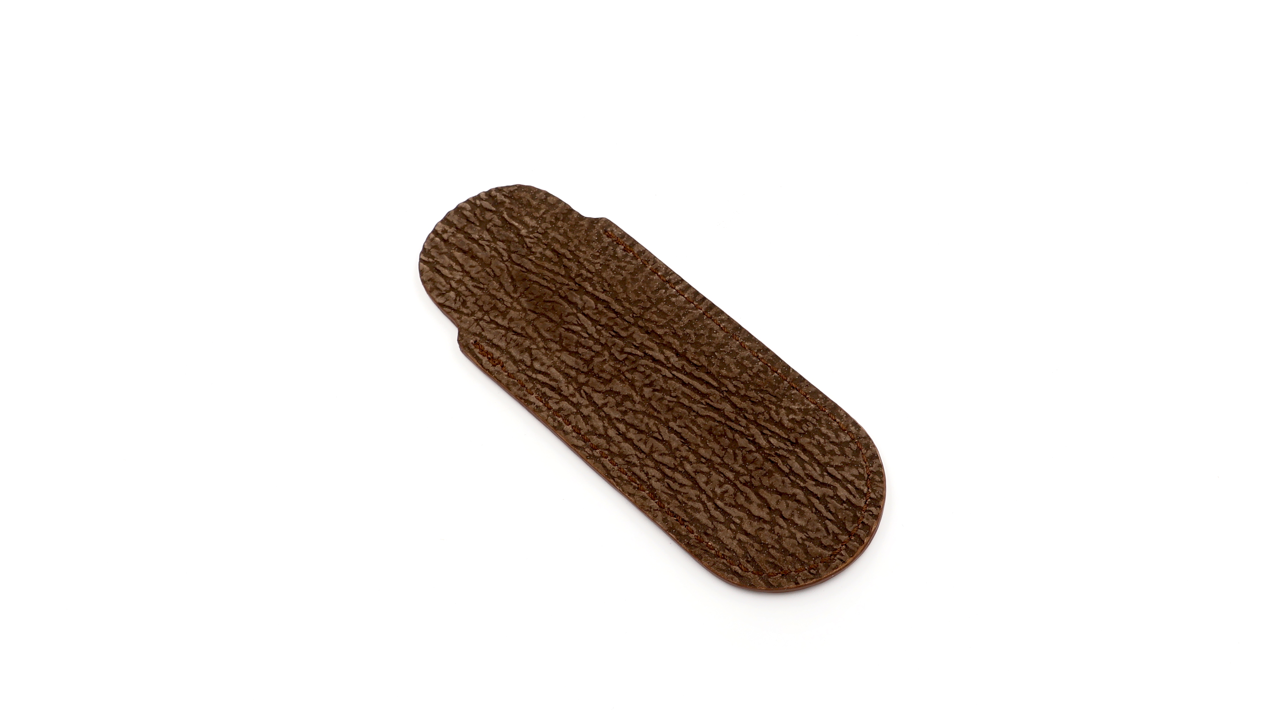 MAX CAPDEBARTHES POCHE PATTE exclusive shark leather sheath 13 cm MAX CAPDEBARTHES POCHE PATTE exclusive shark leather sheath 13 cm