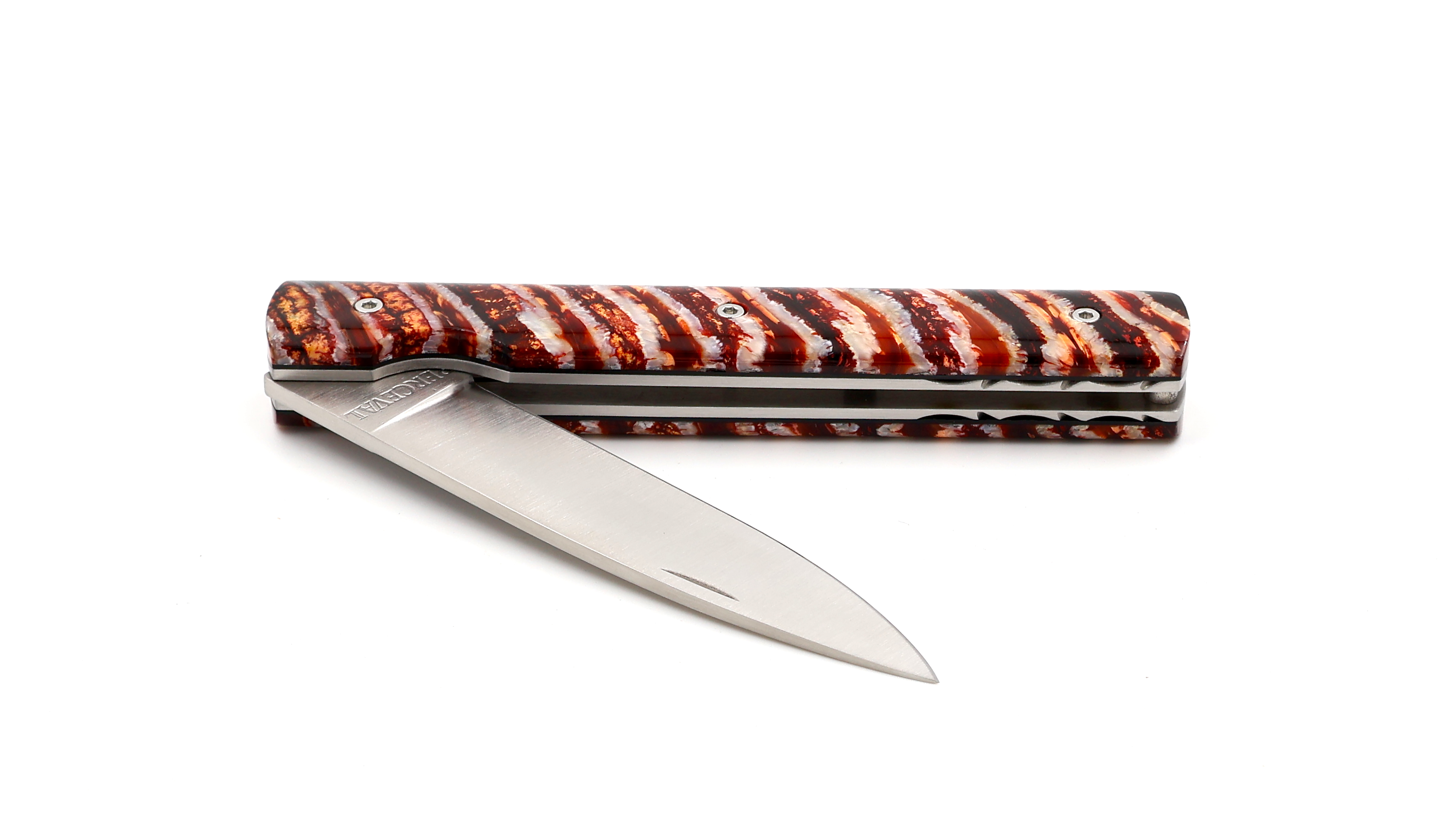 PERCEVAL Le Francais with guillochage mammoth tusk red