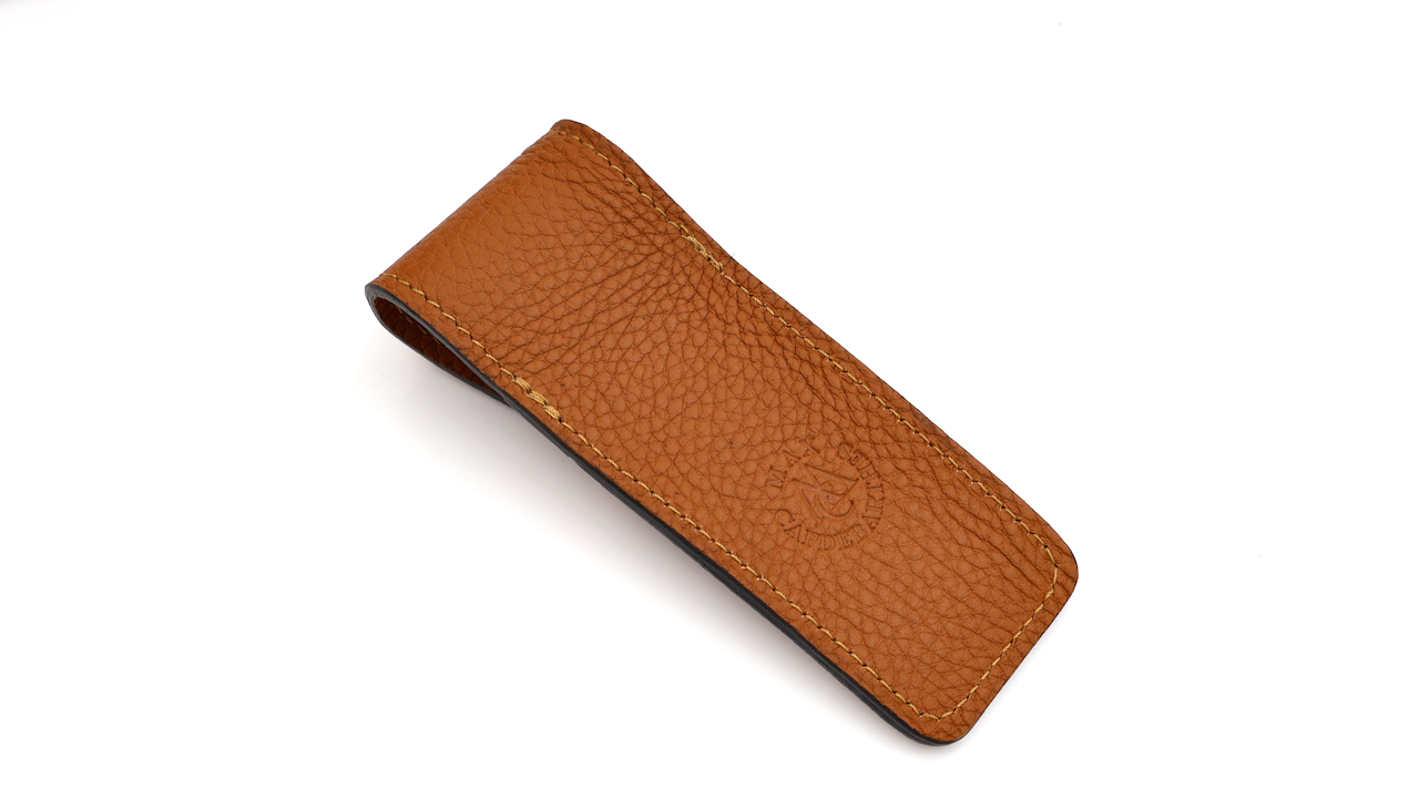 MAX CAPDEBARTHES LUX exclusive ostrich leather sheath for 12 cm knives