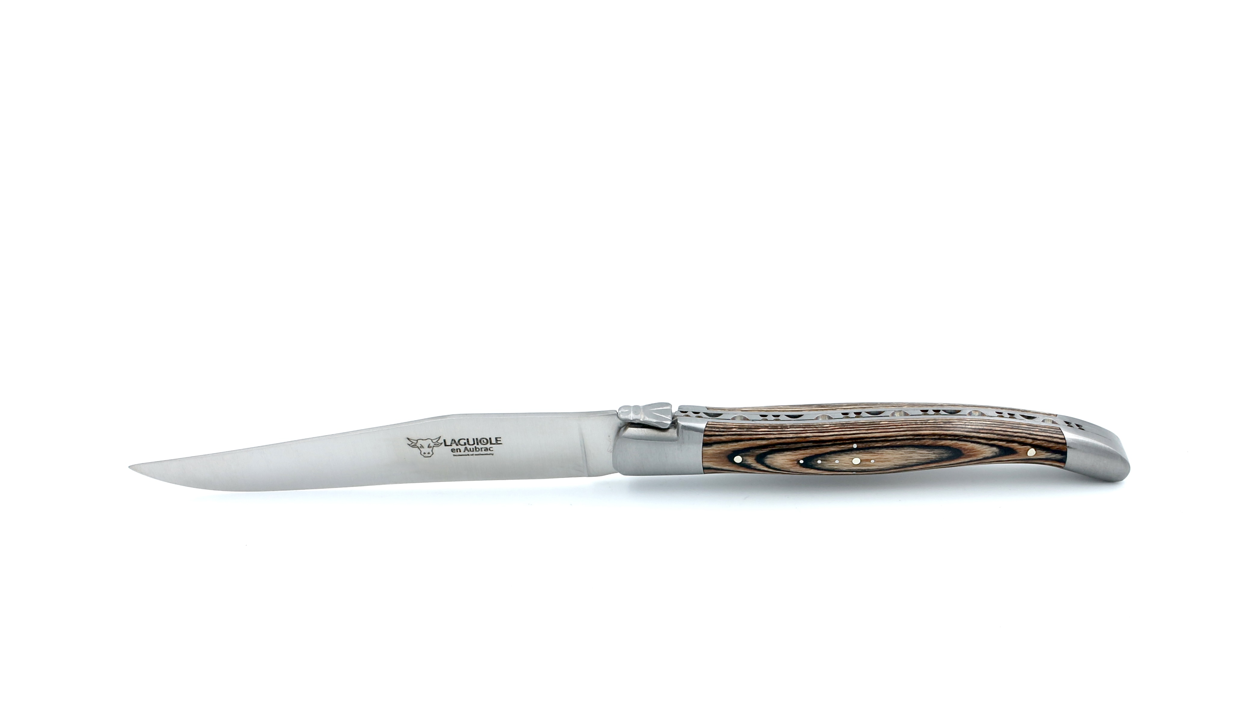 Laguiole en Aubrac Pakawood Laguiole Steakmesser Set 6-teilig 