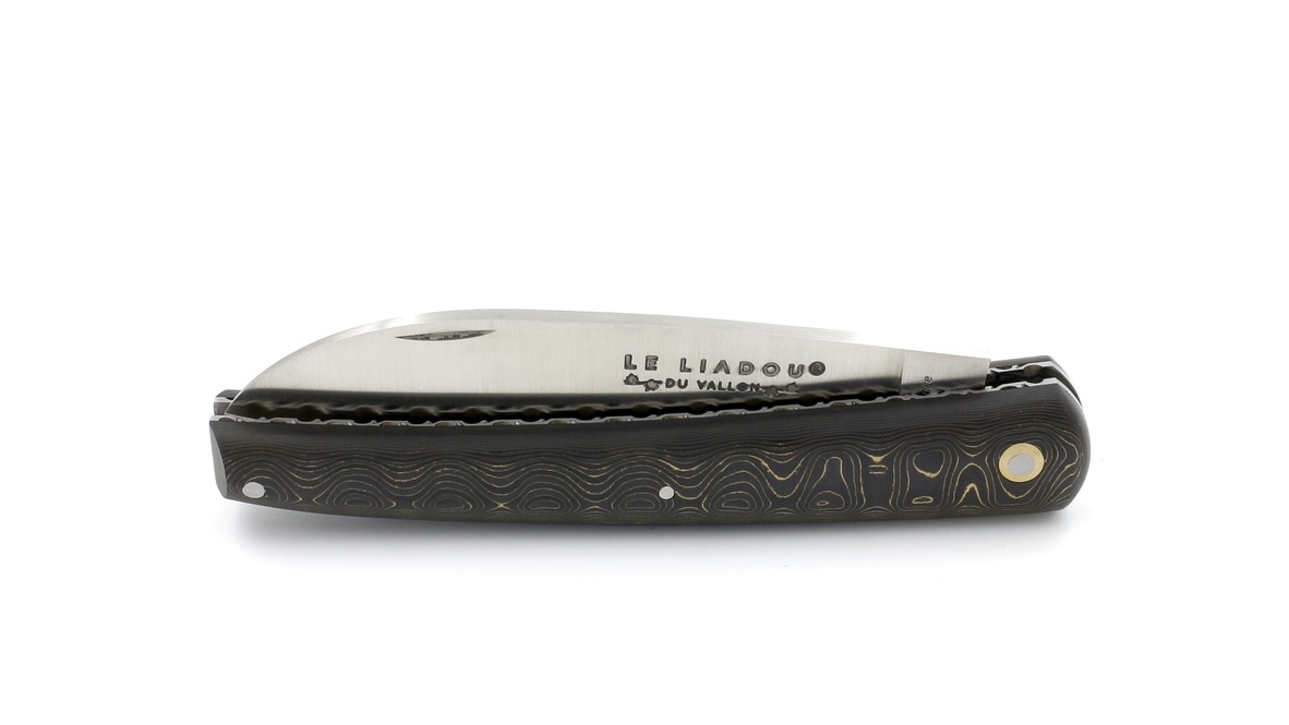 Liadou du Vallon® FAT carbon gold chiseled 12 cm