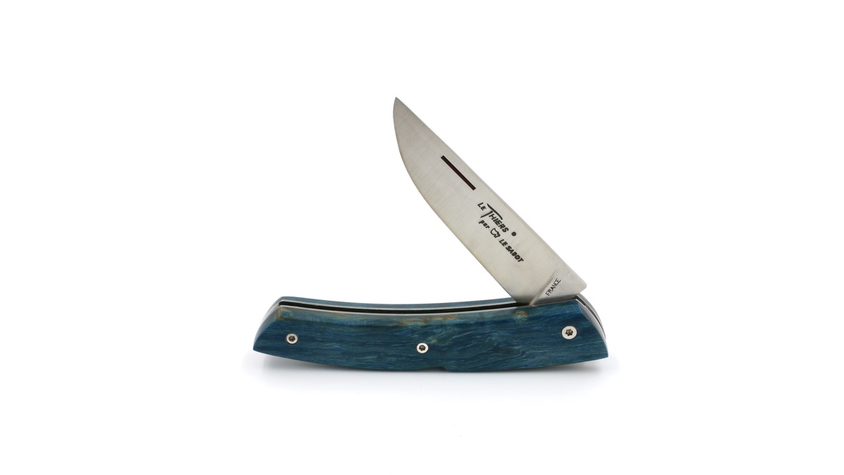 AU SABOT Thiers knife with lock birchwood