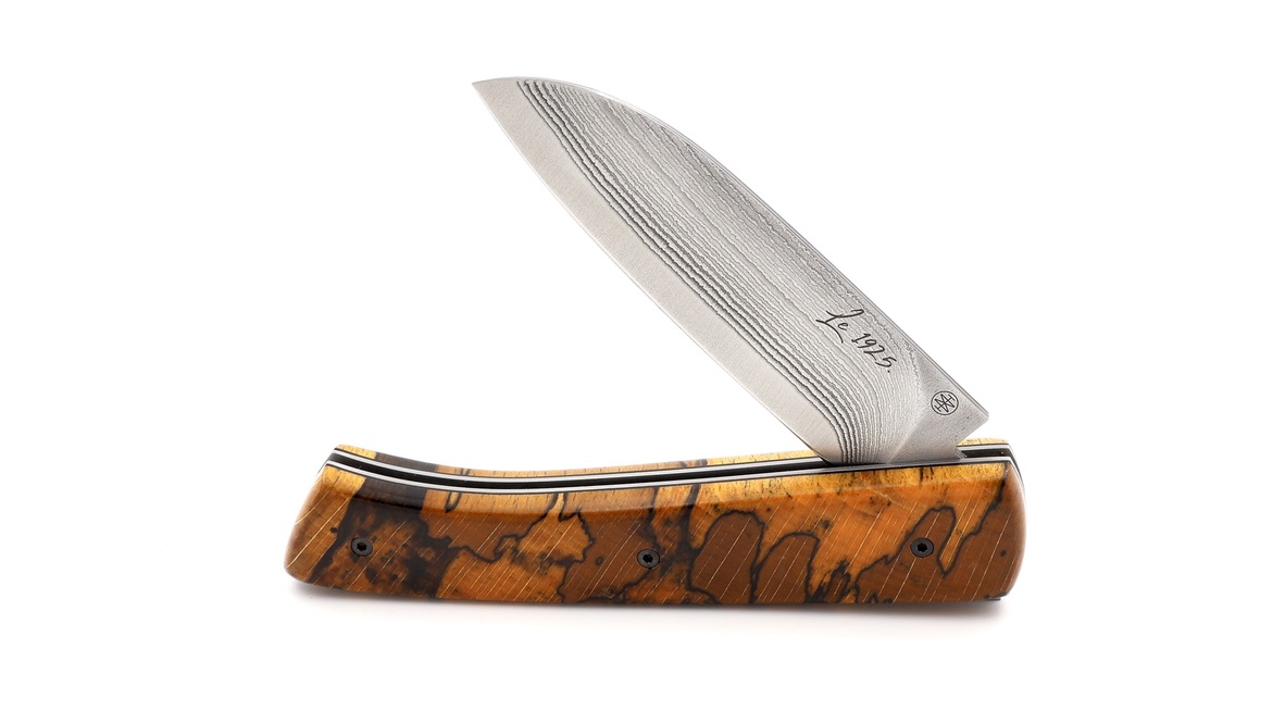 Marie Taillardat Le 1925 stabilisierte Buche Suminagashi VG10 Damast