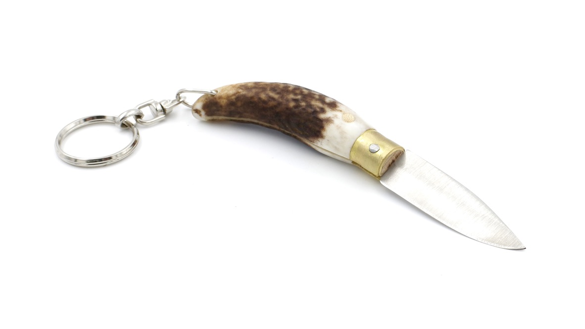 JOSÉ DA CRUZ folding knife Mini Merendeira deer horn