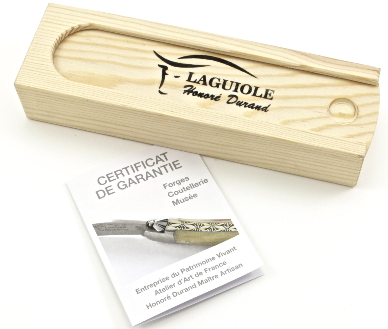 Laguiole Sommeleir knife Grand Vins Prestige Ebony Honoré Durand