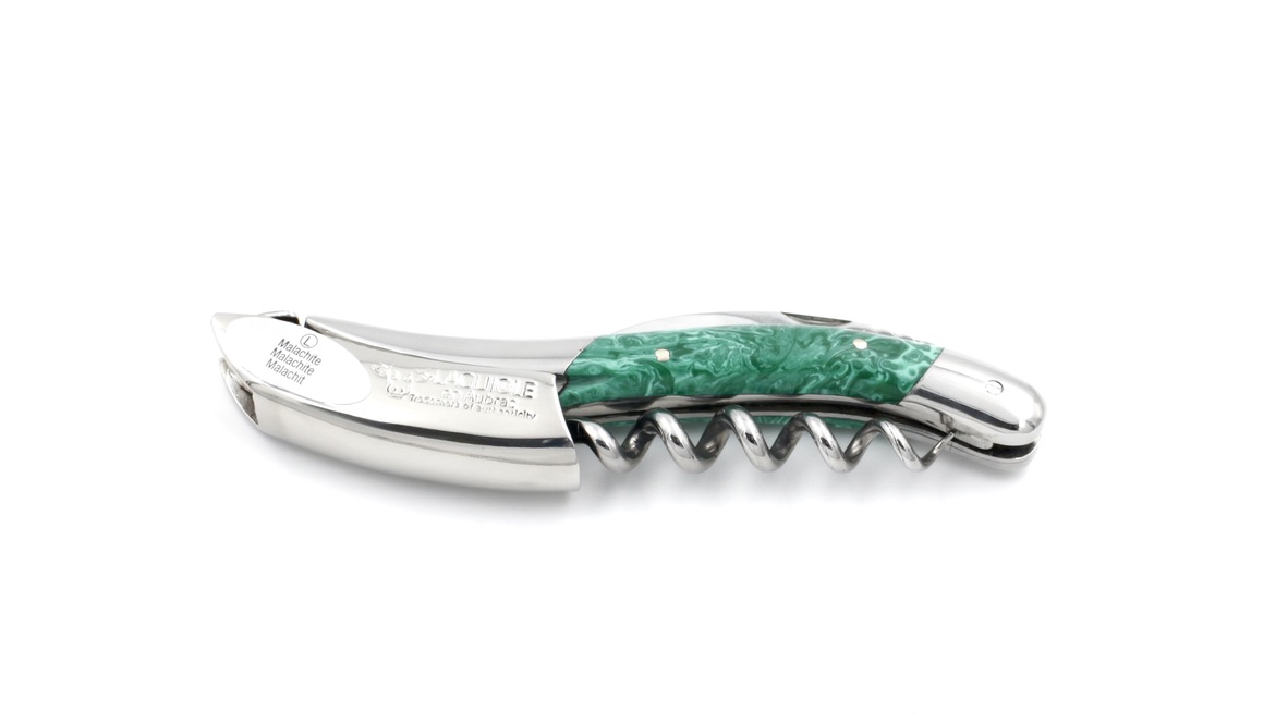 Laguiole en Aubrac Laguiole Sommelier Malachite shiny