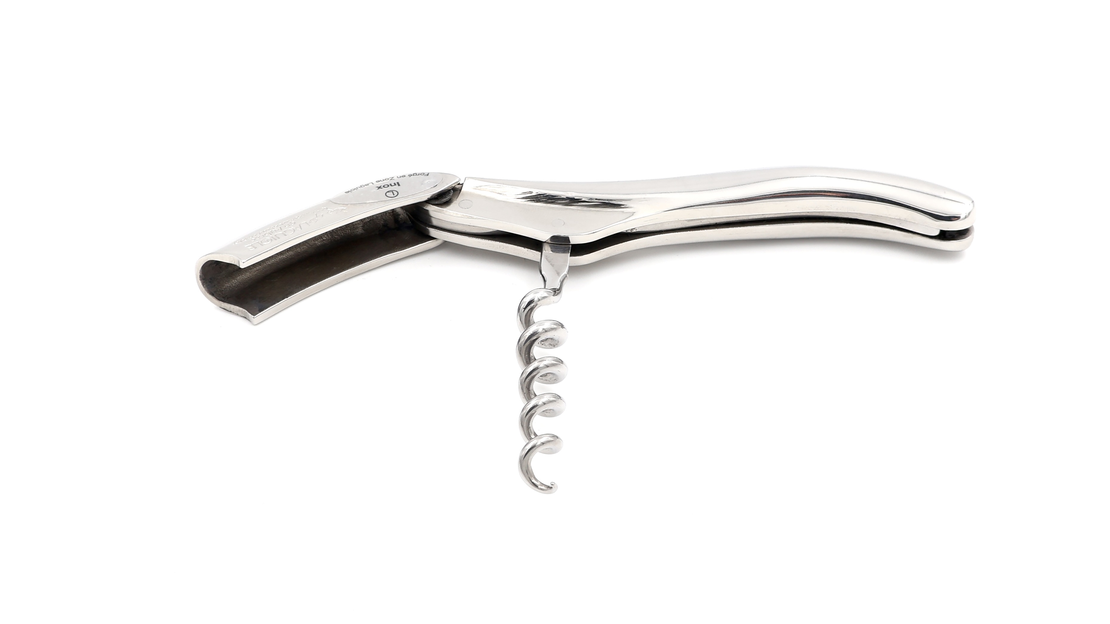 Laguiole en Aubrac Sommeliermesser Edelstahl poliert