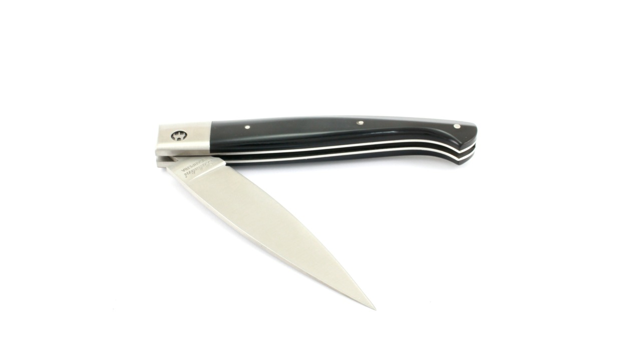 Saladini knife PATTADA CON SODI buffalo horn