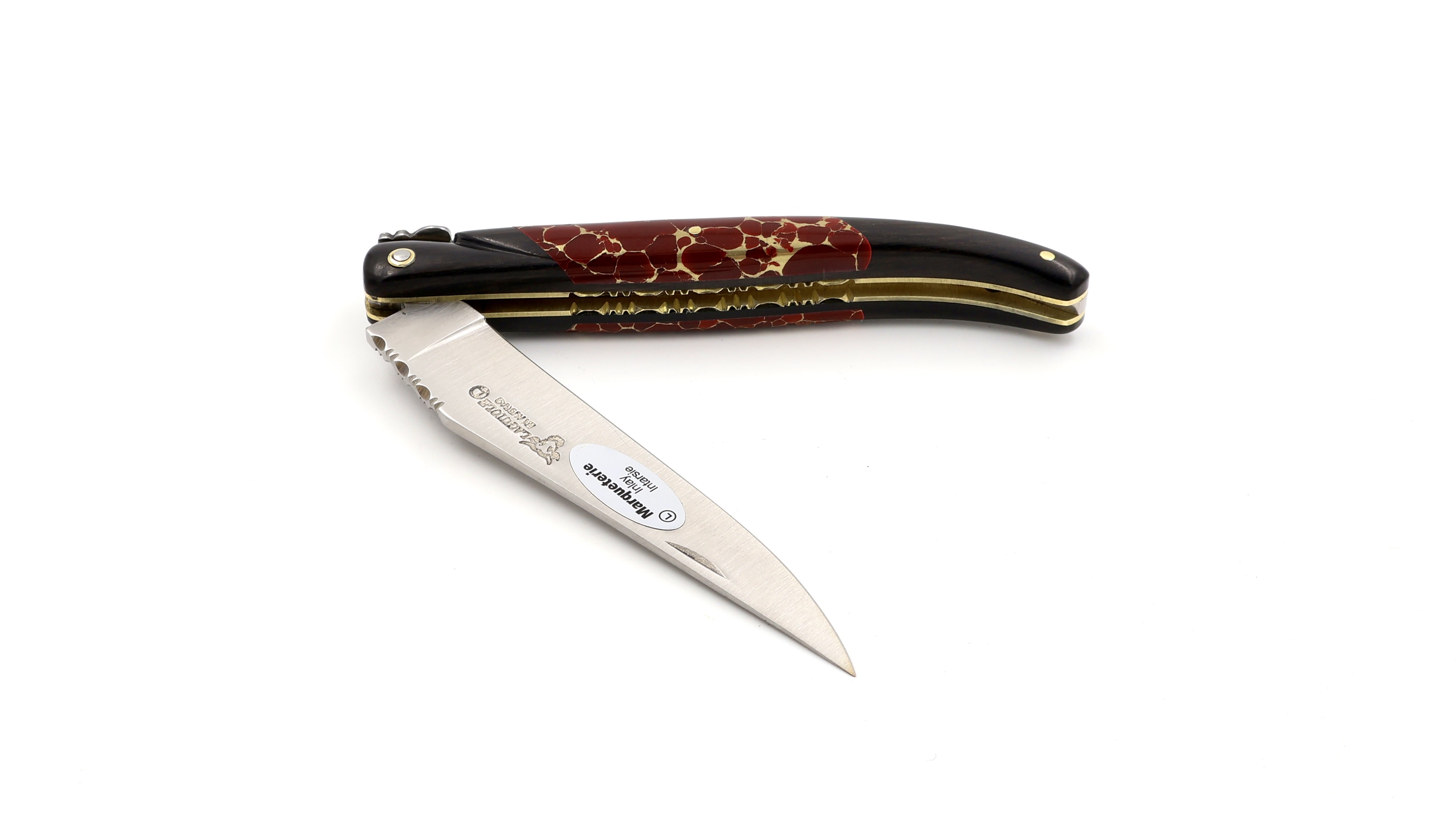Laguiole en Aubrac JASPIS Ebenholz 12 cm  