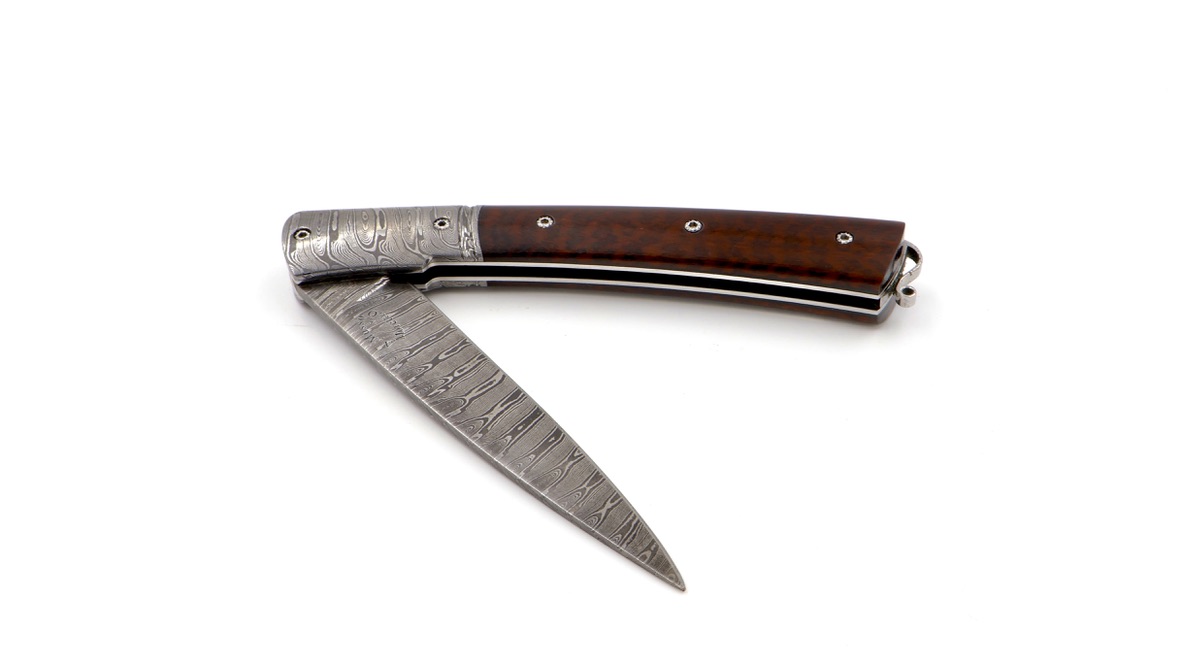 Alexandre Musso/Oliver Moretti VENDETTA snakewood damascus 