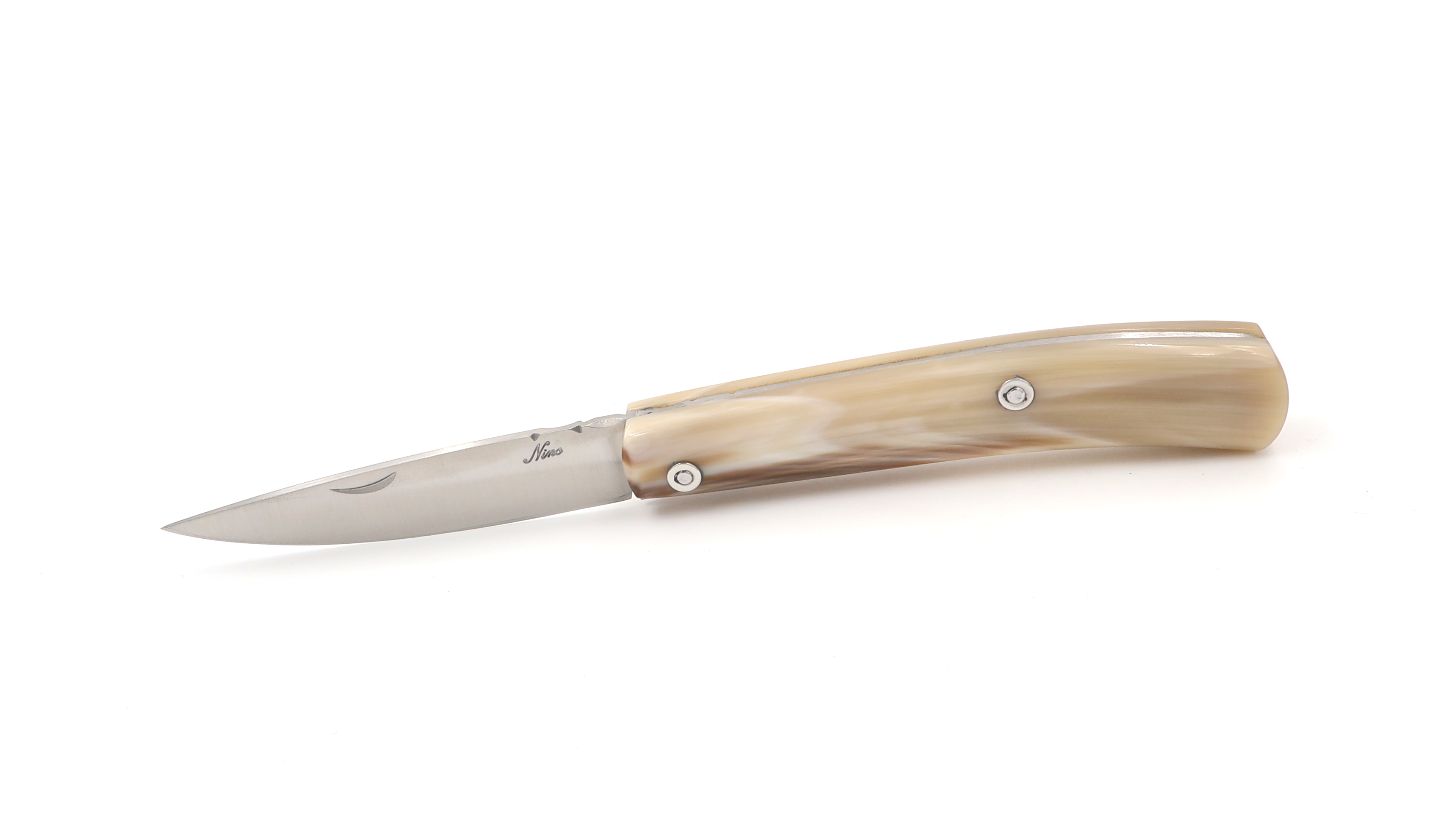Nino Nista knife Sambenedettese light horntip 20 cm