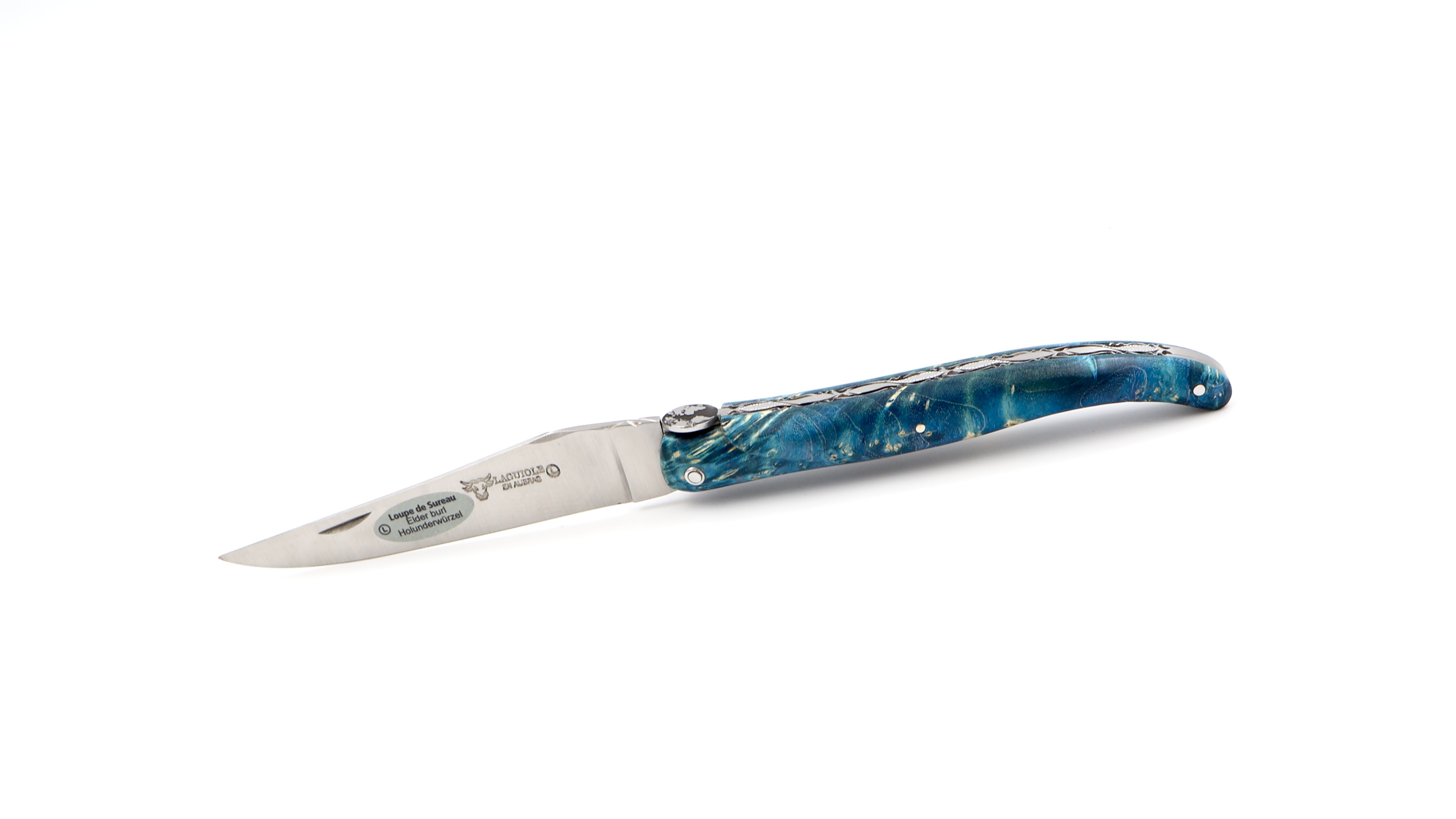 Laguiole en Aubrac Biene ERDE Holunder Wurzelholz 12 cm 