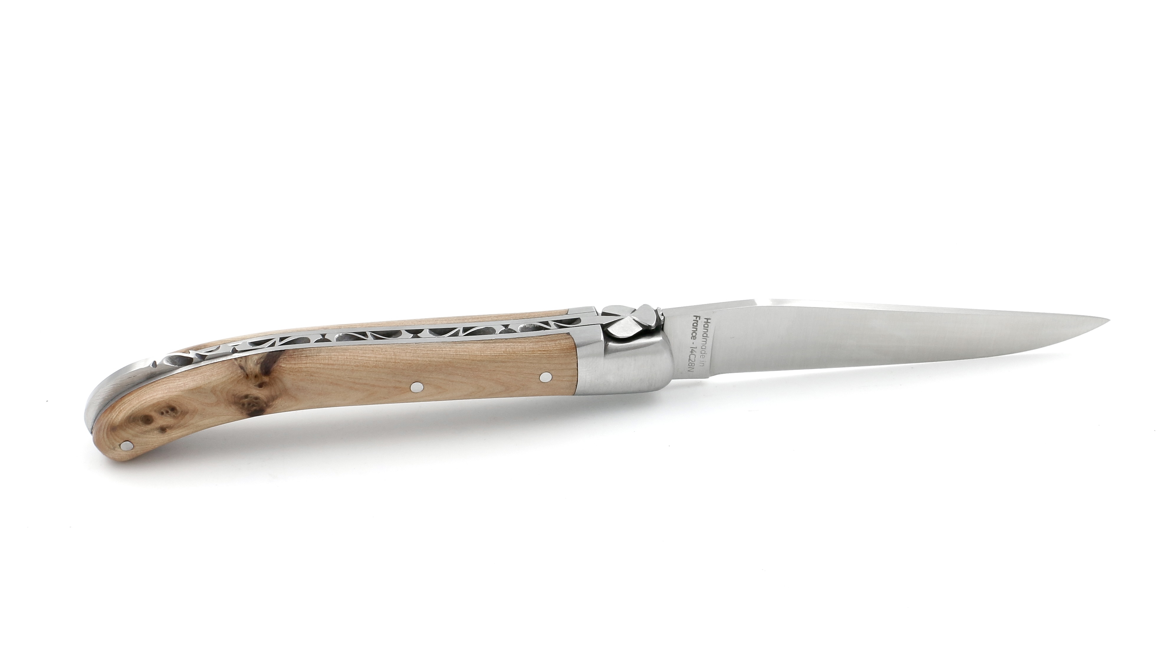 Fontenille Pataud Laguiole Le POCKET juniper burlwood 10,5 cm