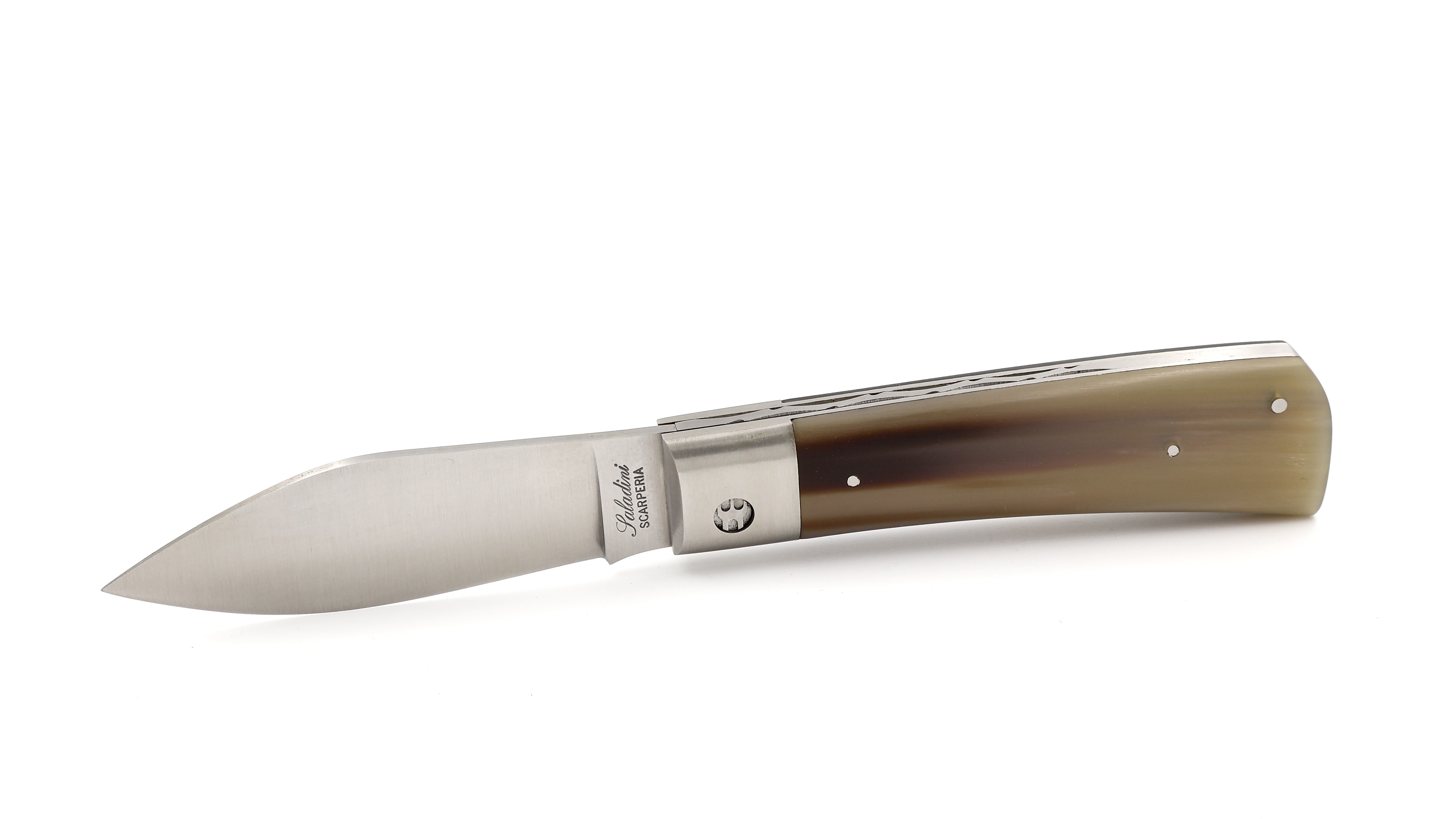 Saladini knife MUGELLANO oxhorn mat