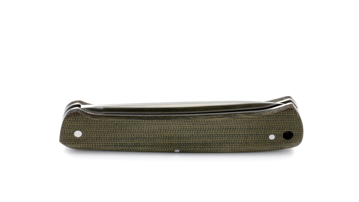 OTTER FINN green micarta 
