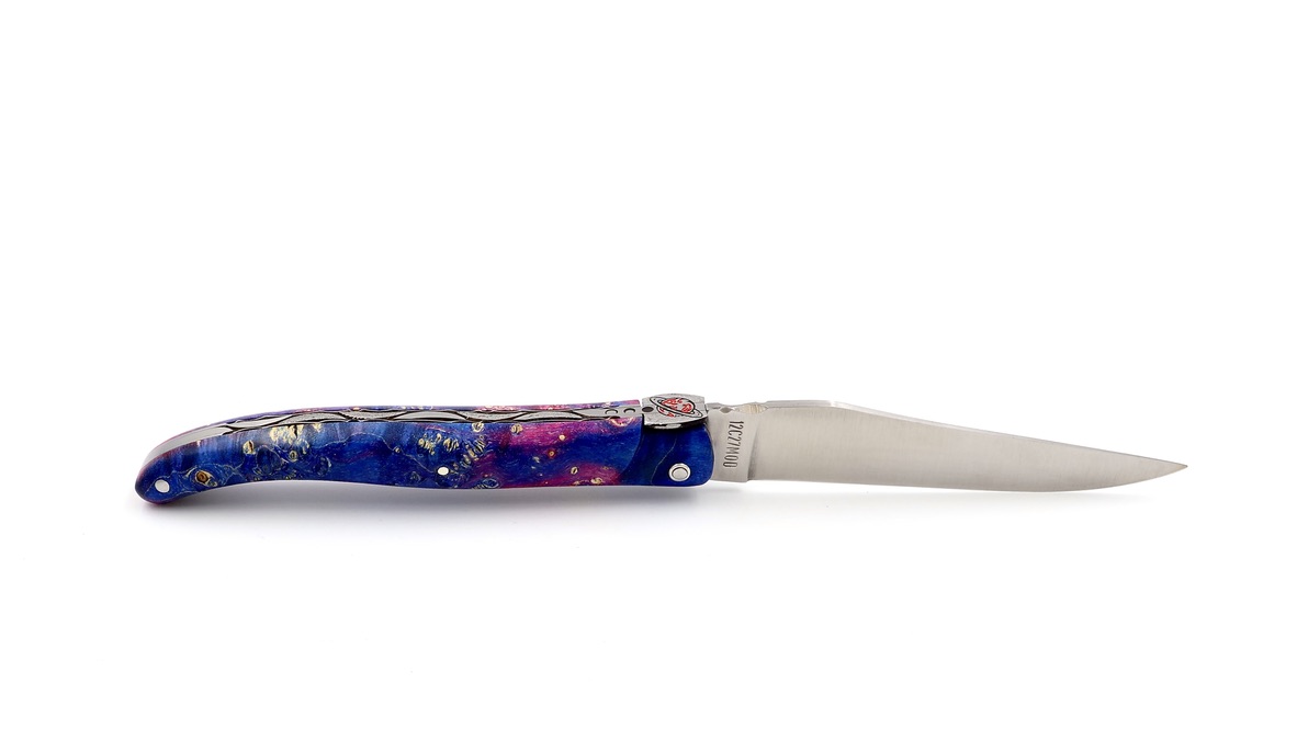 Laguiole en Aubrac Biene SATURN Holunder Wurzelholz 12 cm    