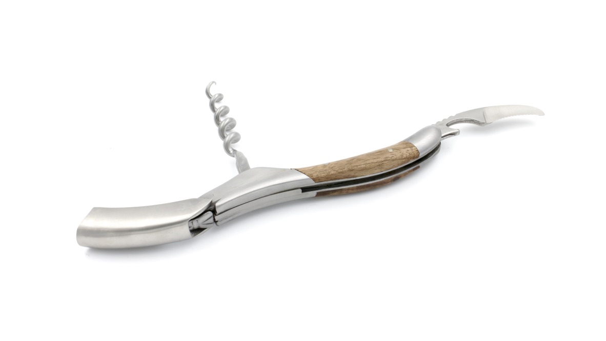 Laguiole en Aubrac Laguiole Sommelier knife walnut wood