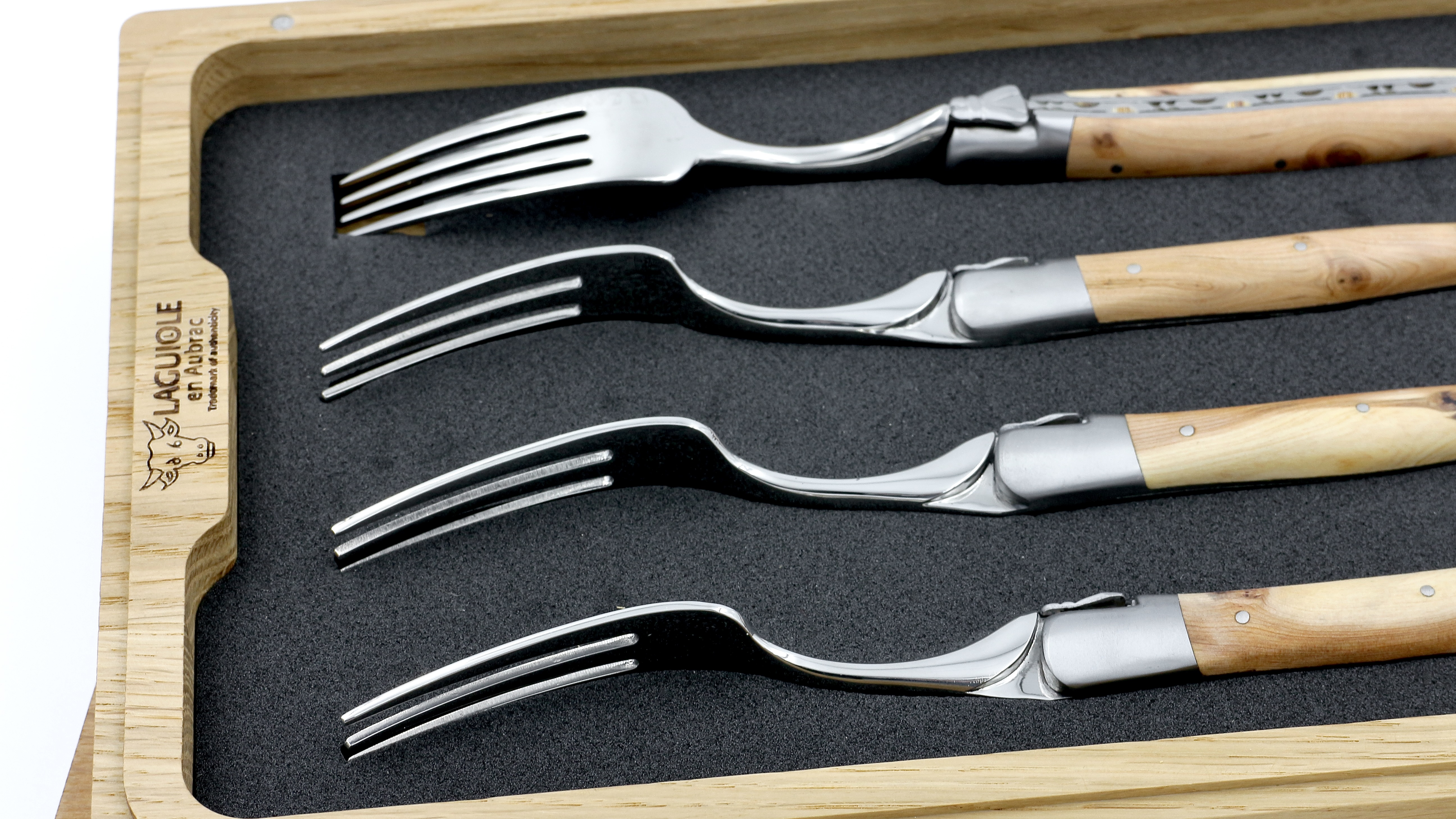 Laguiole en Aubrac Laguiole forks Juniper