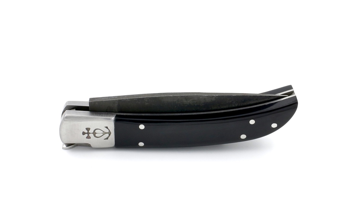 Le Camarguais Büffelhorn 10 cm antik Brut de Forge