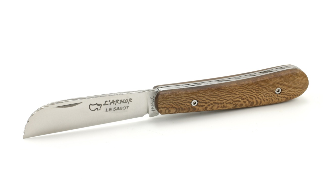 Sabot-Armor-Bergahorn-Torsade-komplett-5 AU SABOT L'ARMOR massiv Bergahorn geräuchert guillochiert