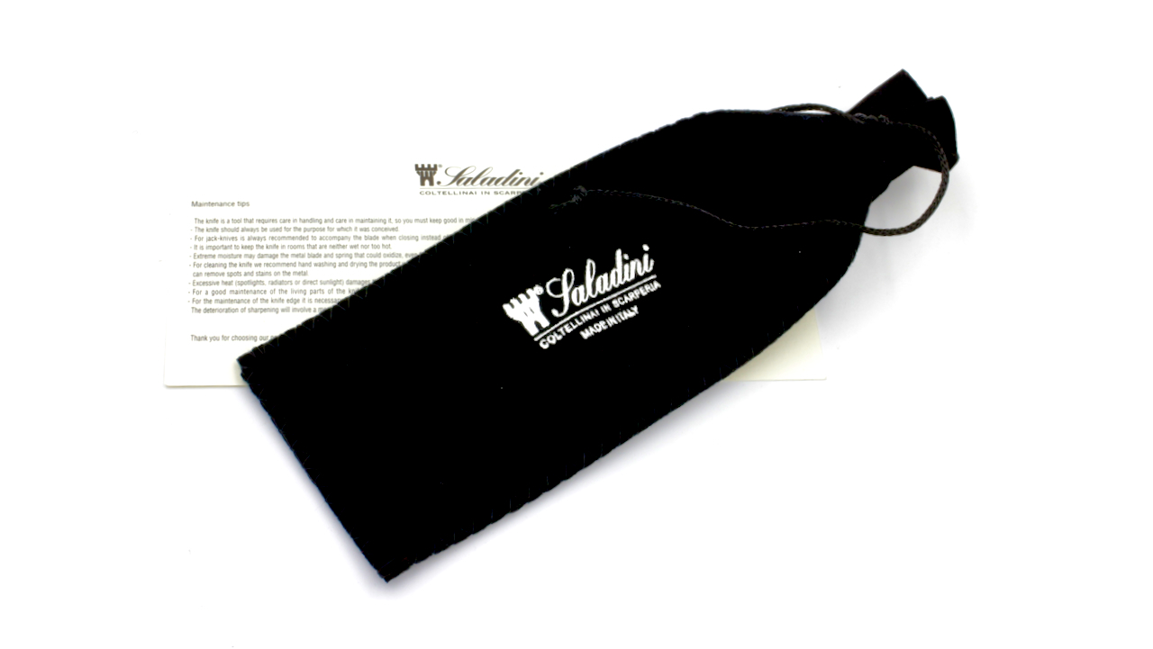 Saladini knife MAREMMANO TRADITIONALE buffalo horn