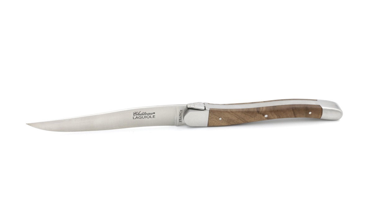 Château Laguiole Laguiole Steakknives walnut set of six
