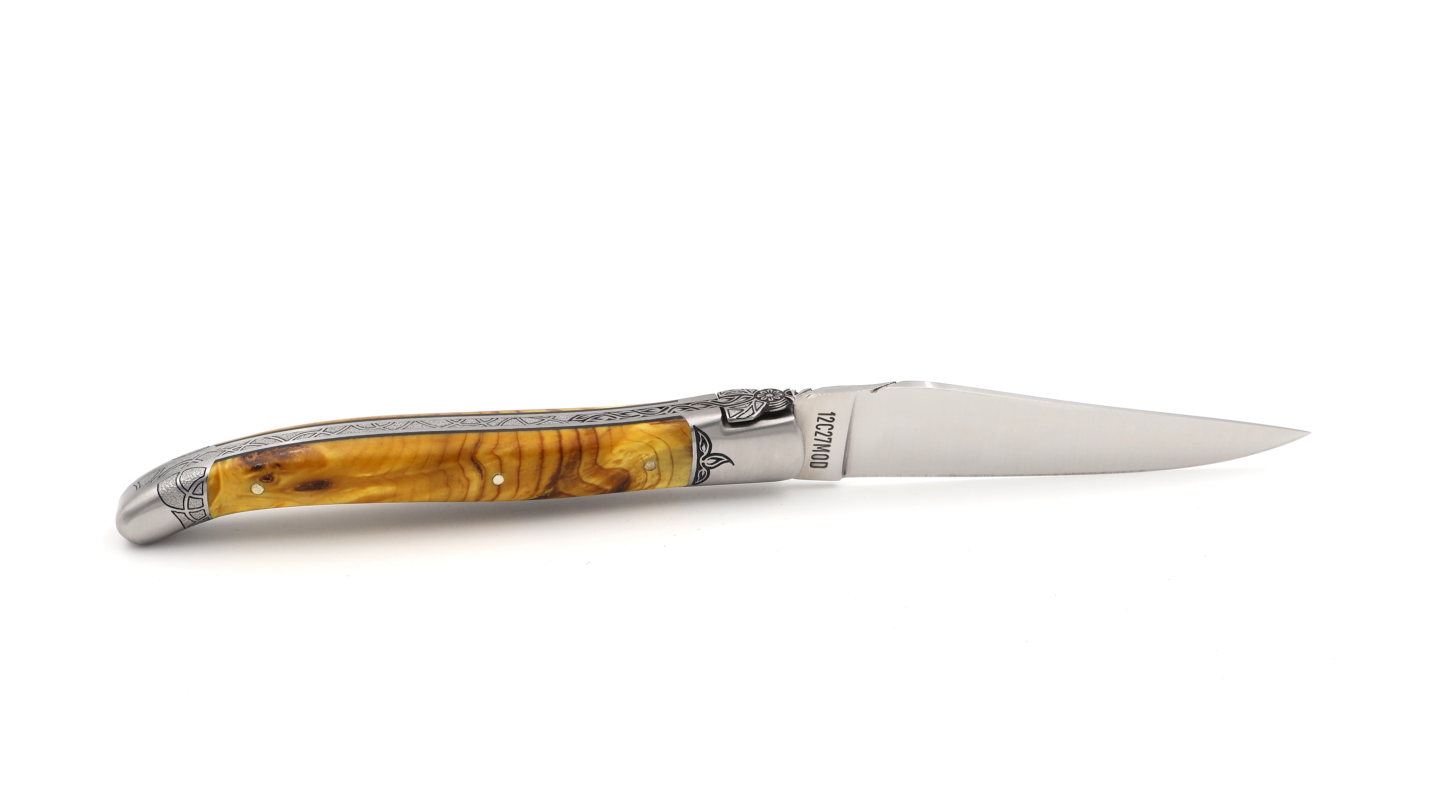 Laguiole en Aubrac Meisterstück Ross-Kastanien-Wurzelholz 12 cm